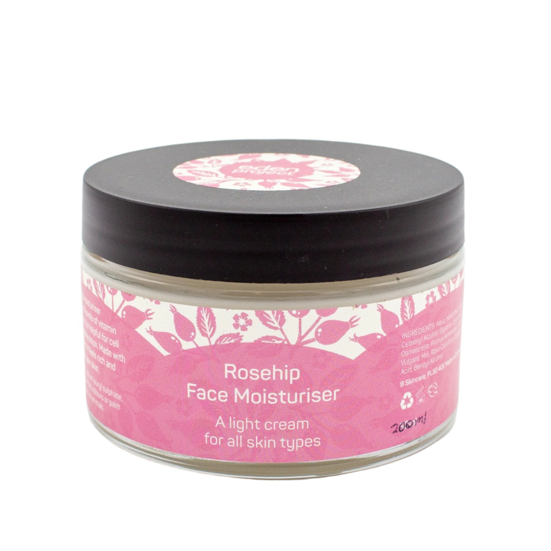 Rosehip face moisturiser 200ml