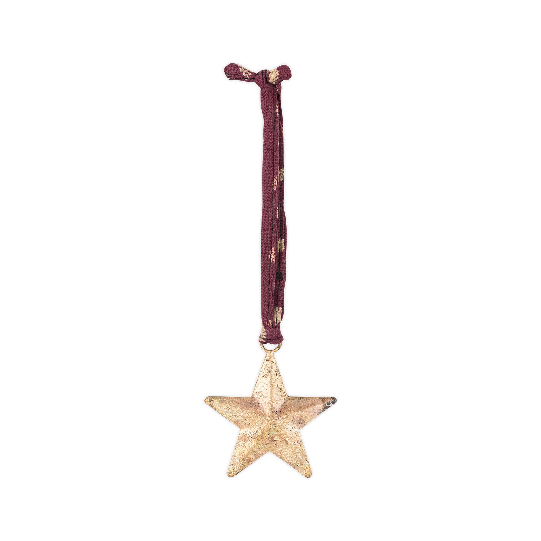 Roshani star bauble antique brass