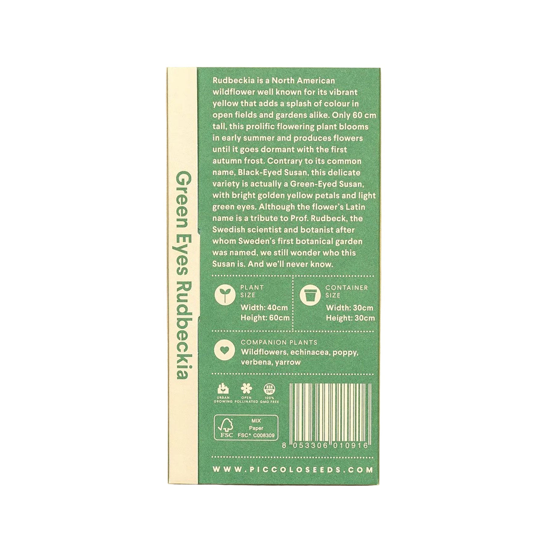 Rudbeckia green eyes seeds