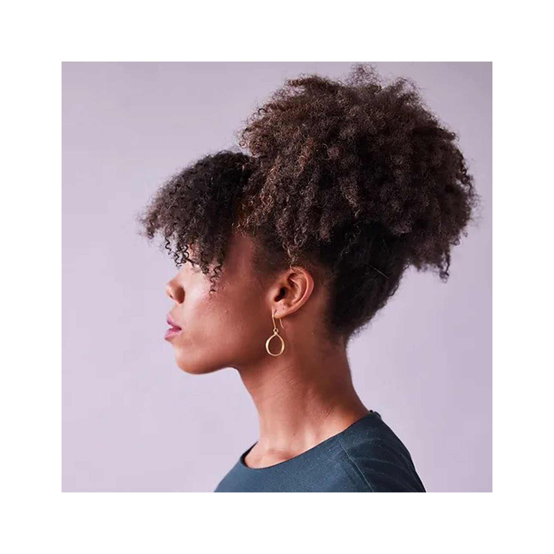 Ruthi round small earrings