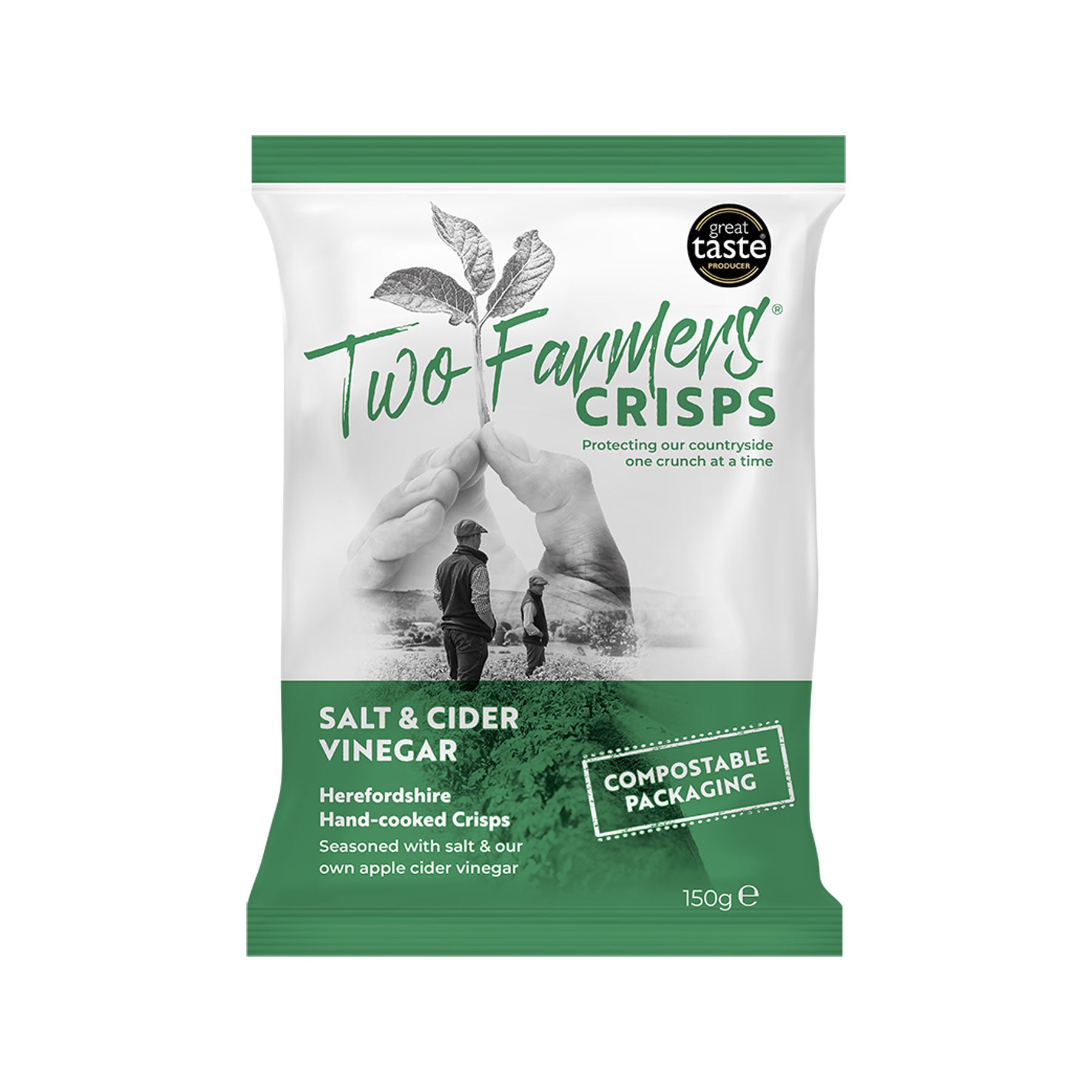 Salt & cider vinegar crisps 150g