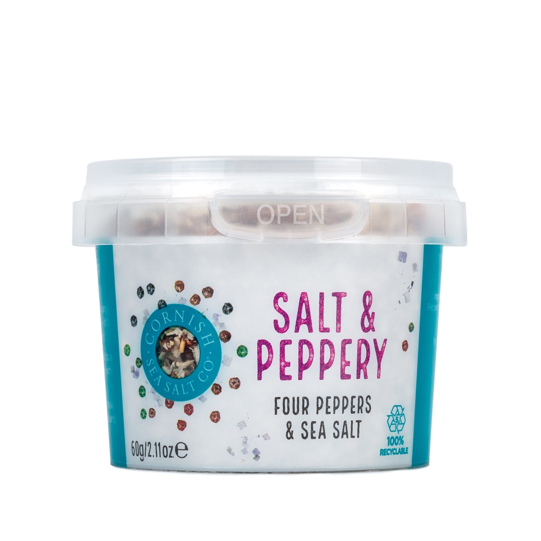 Salt & peppery sea salt 60g