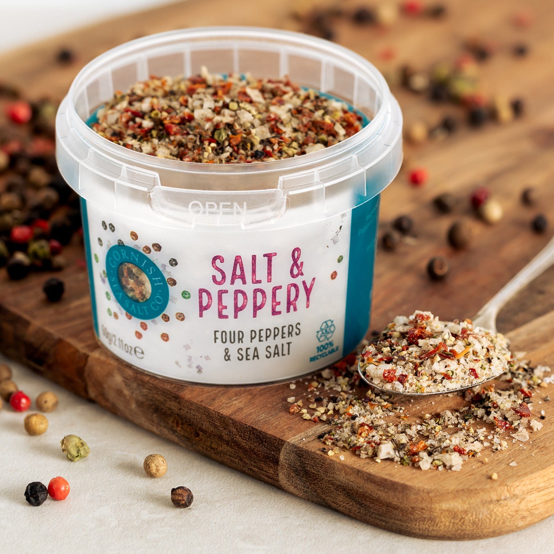 Salt & peppery sea salt 60g