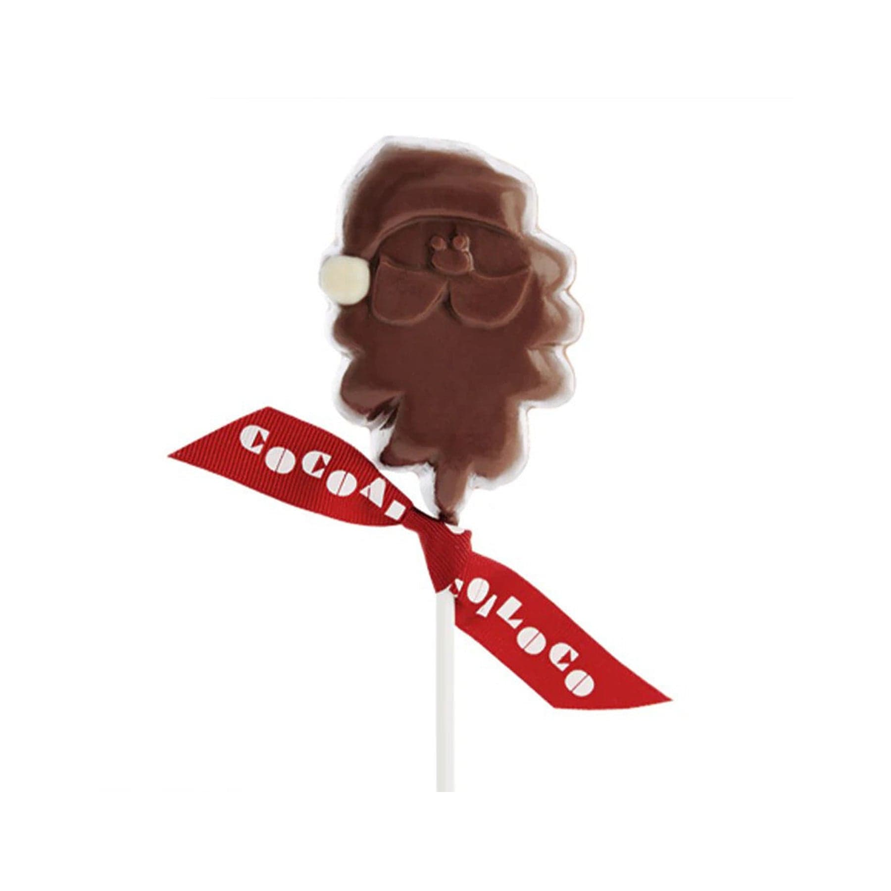 Milk chocolate santa lolly 40g