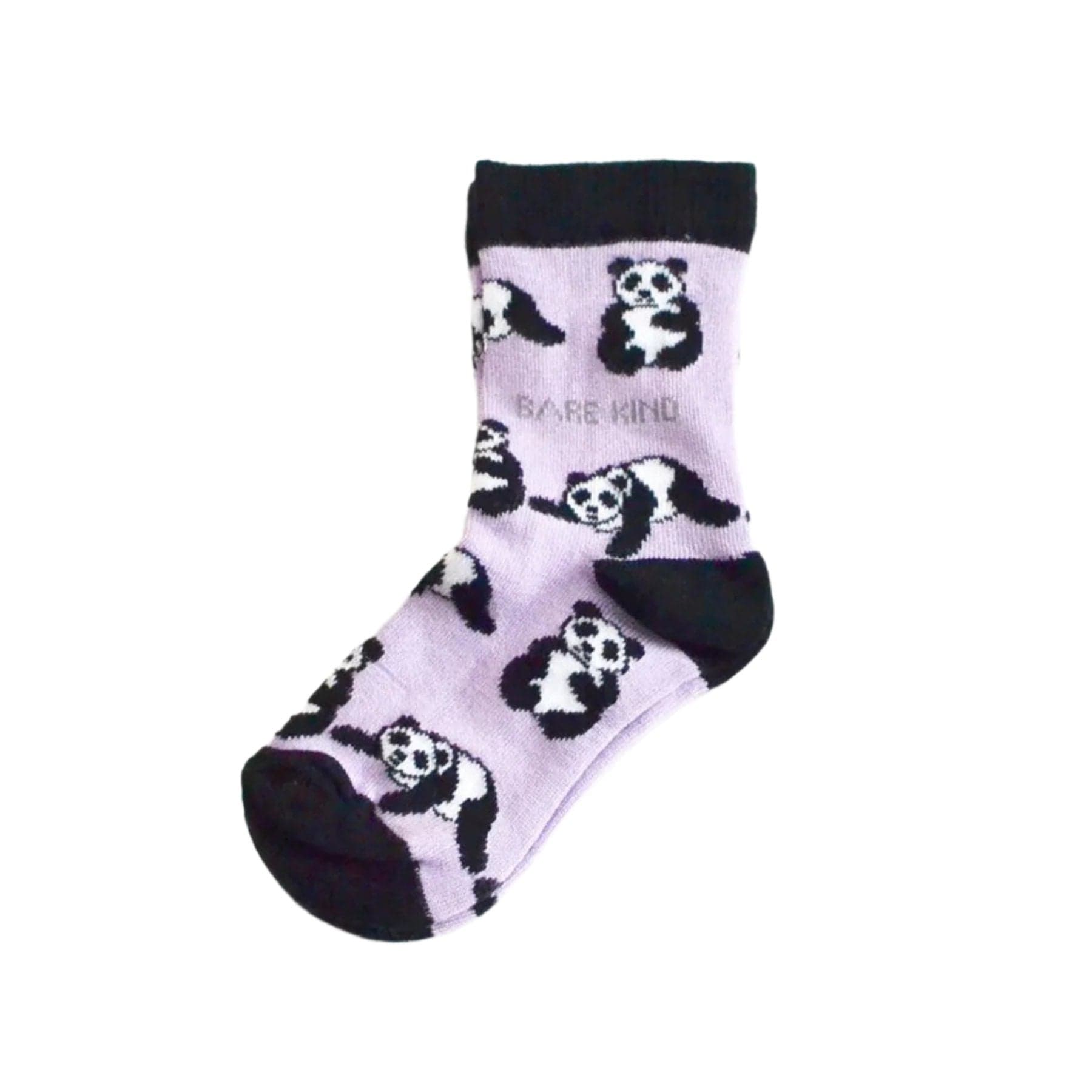 Kids save the pandas bamboo socks