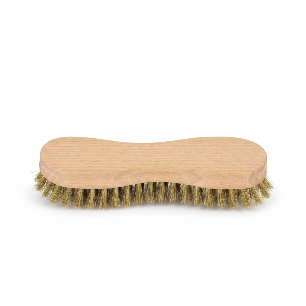 Scrub brush s-shape