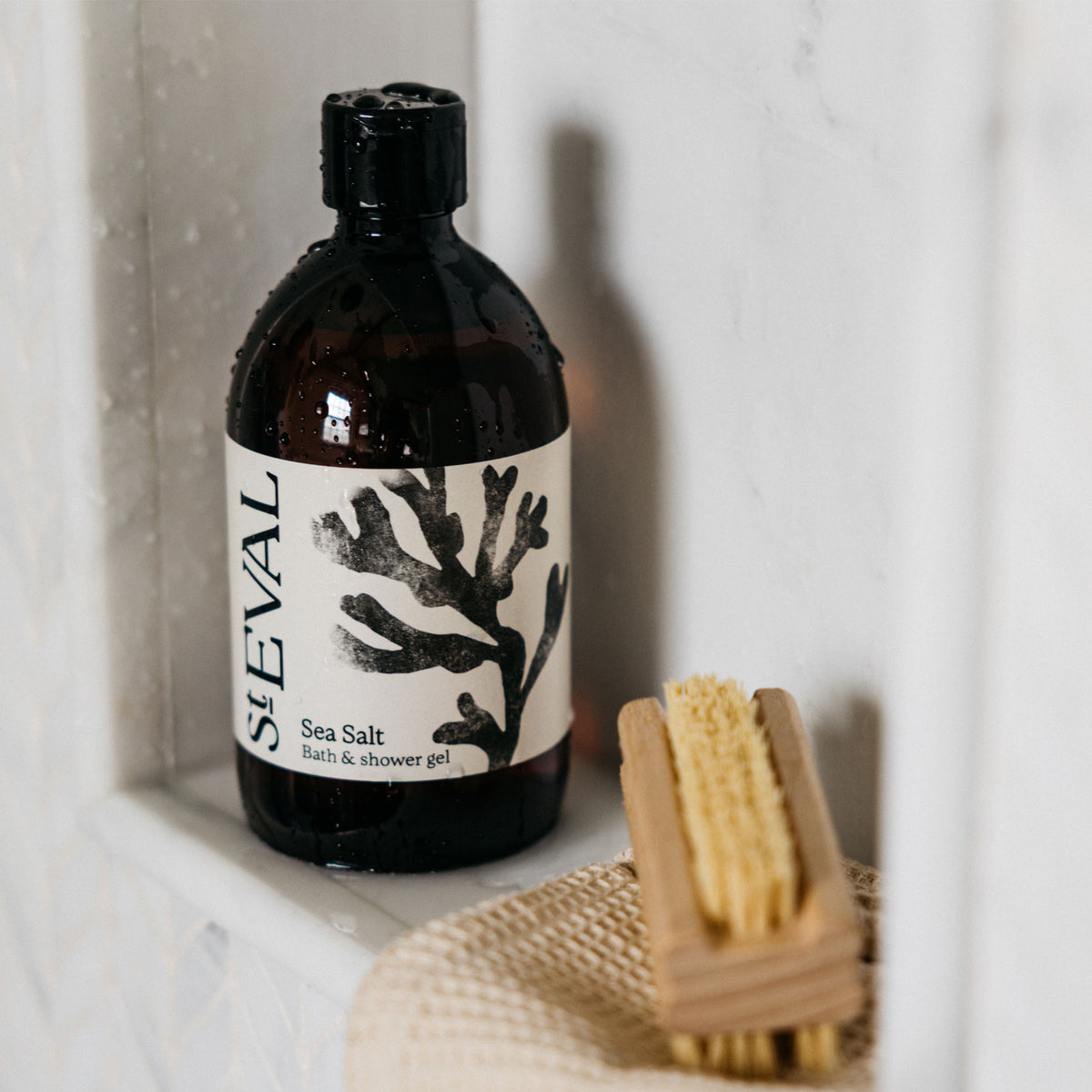 Sea salt bath and shower gel 500ml