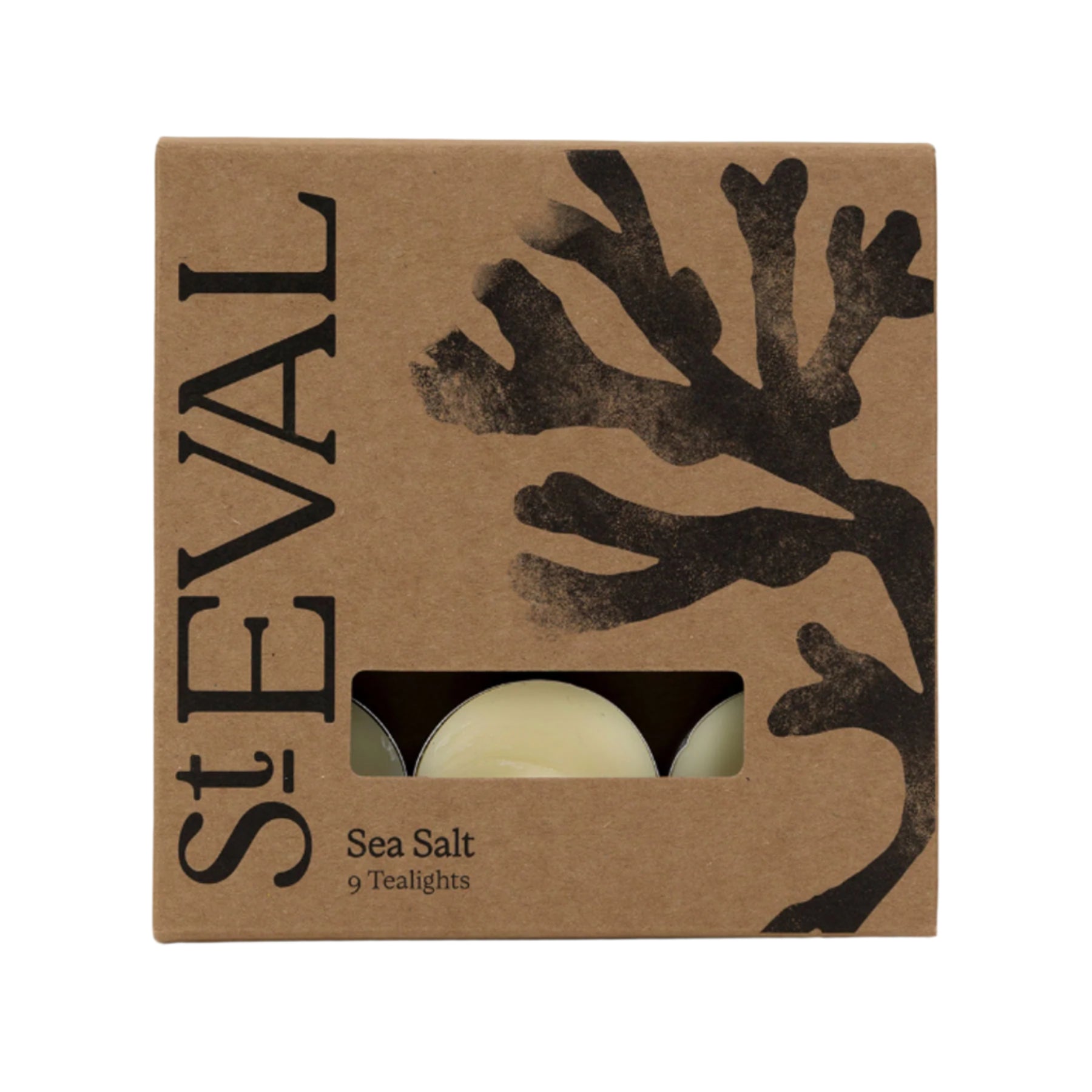Sea salt scented tealights