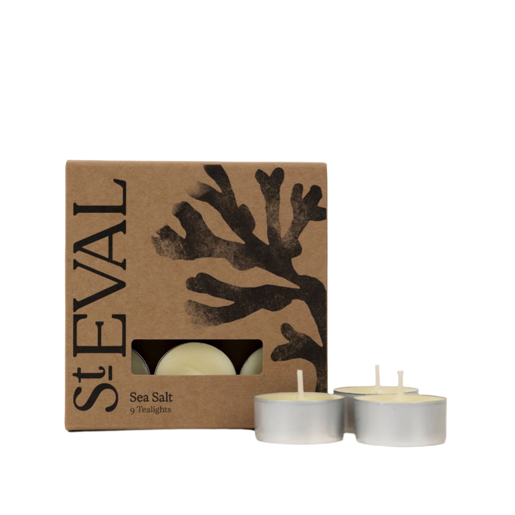 Sea salt scented tealights