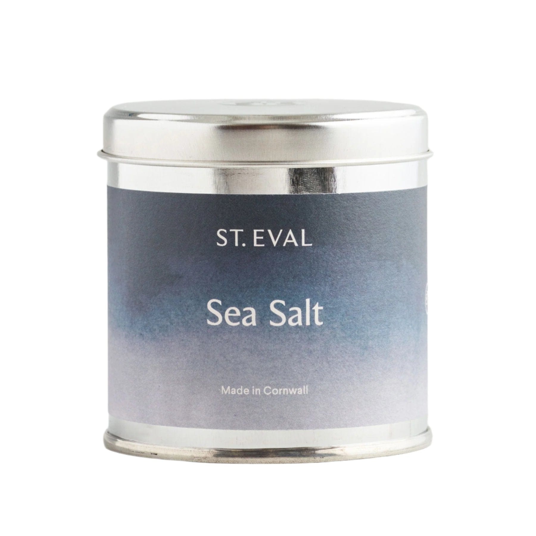 Sea salt scented coastal tin candle