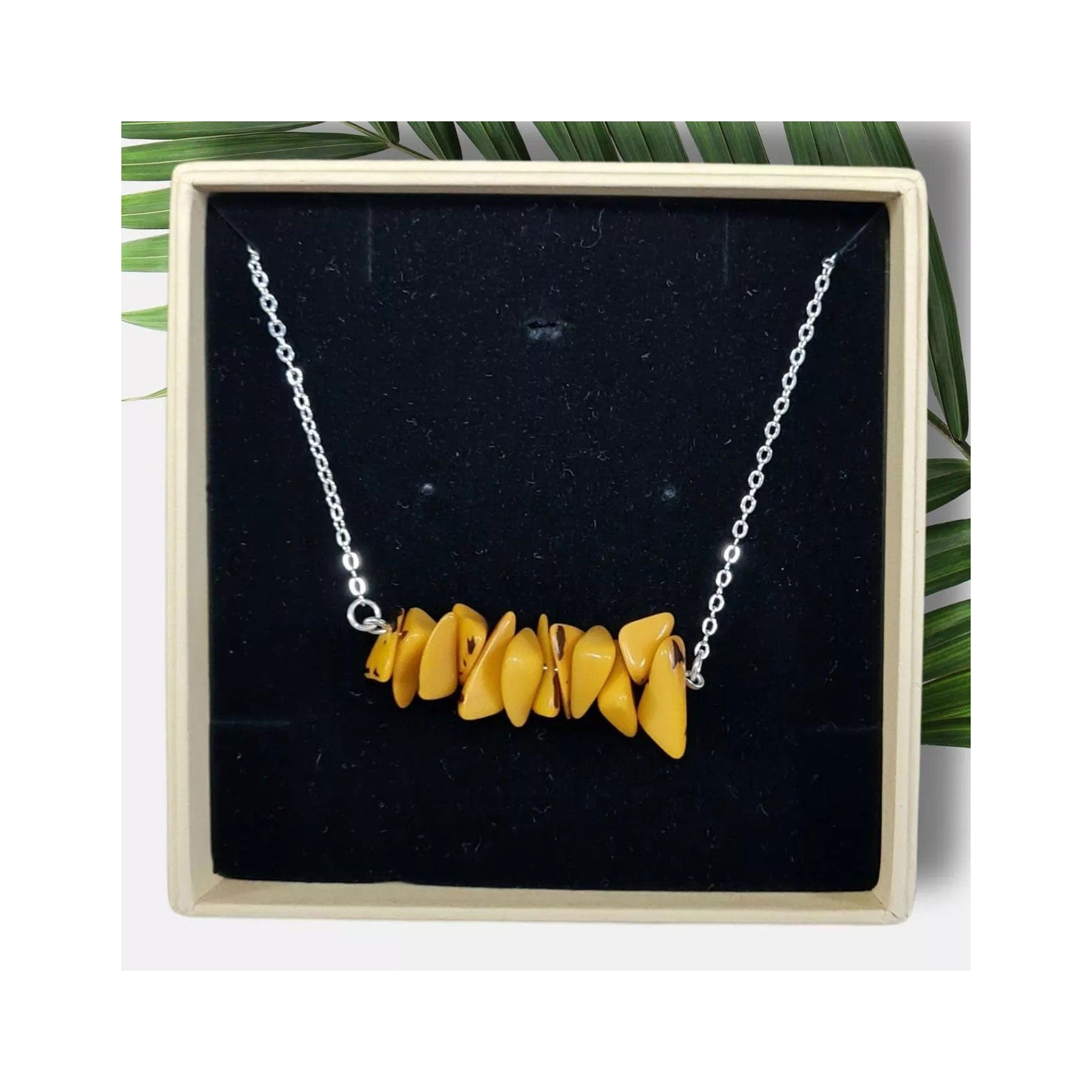 Shelia tagua necklace