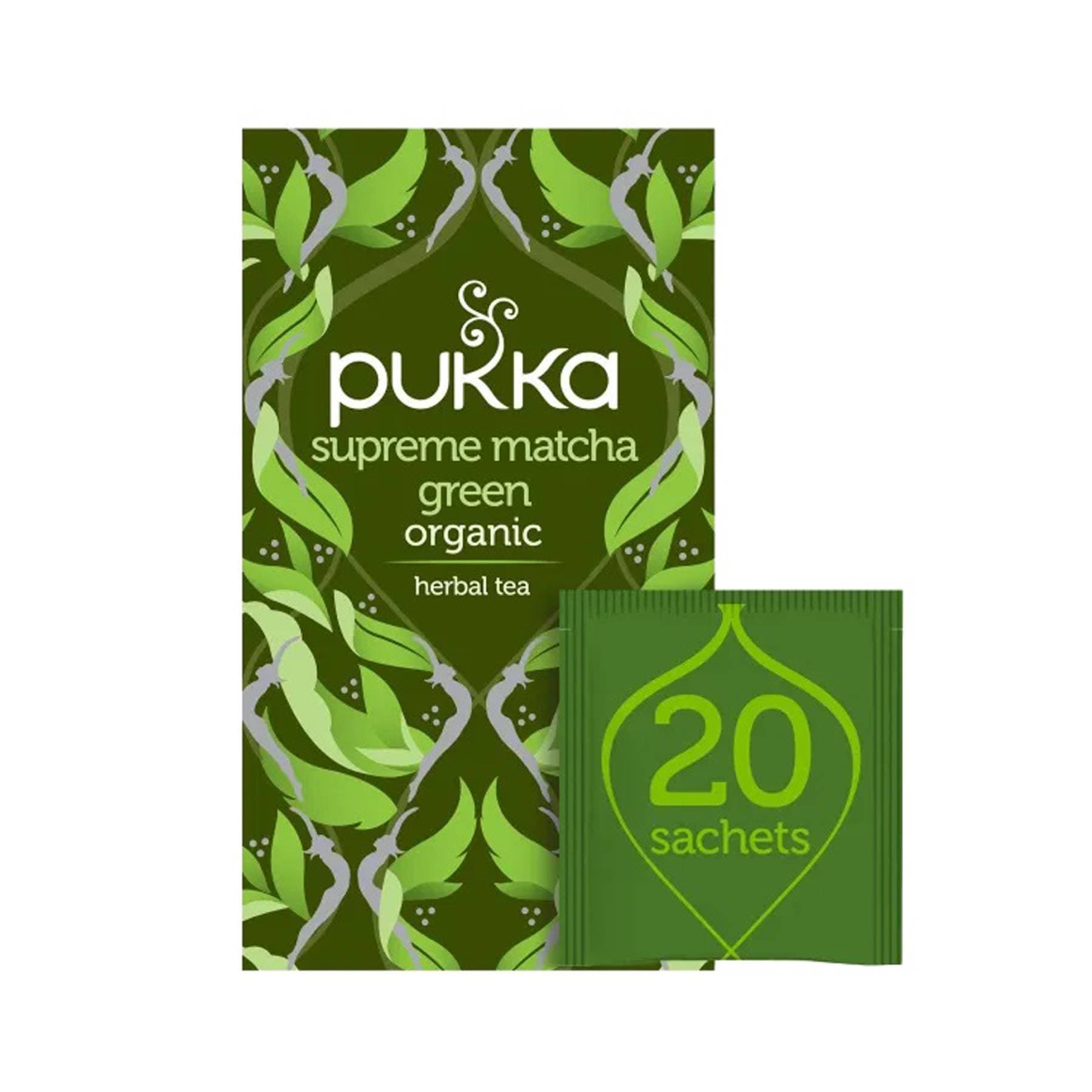 Pukka supreme matcha green 20 tea bags