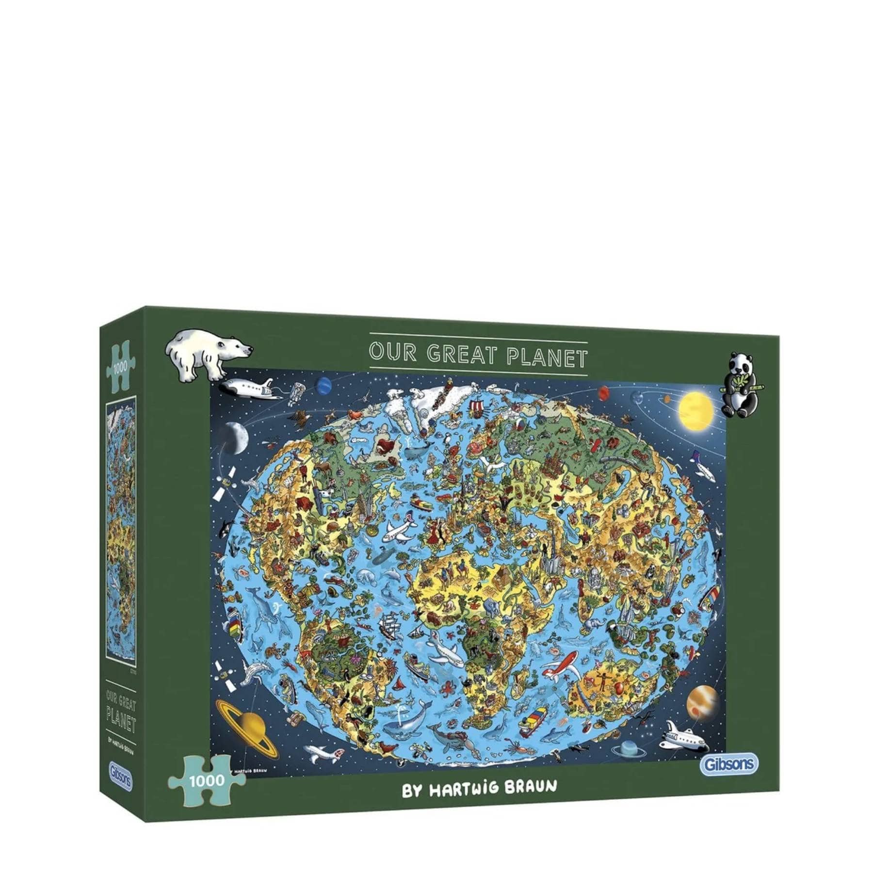 Our great planet 100 piece jigsaw puzzle