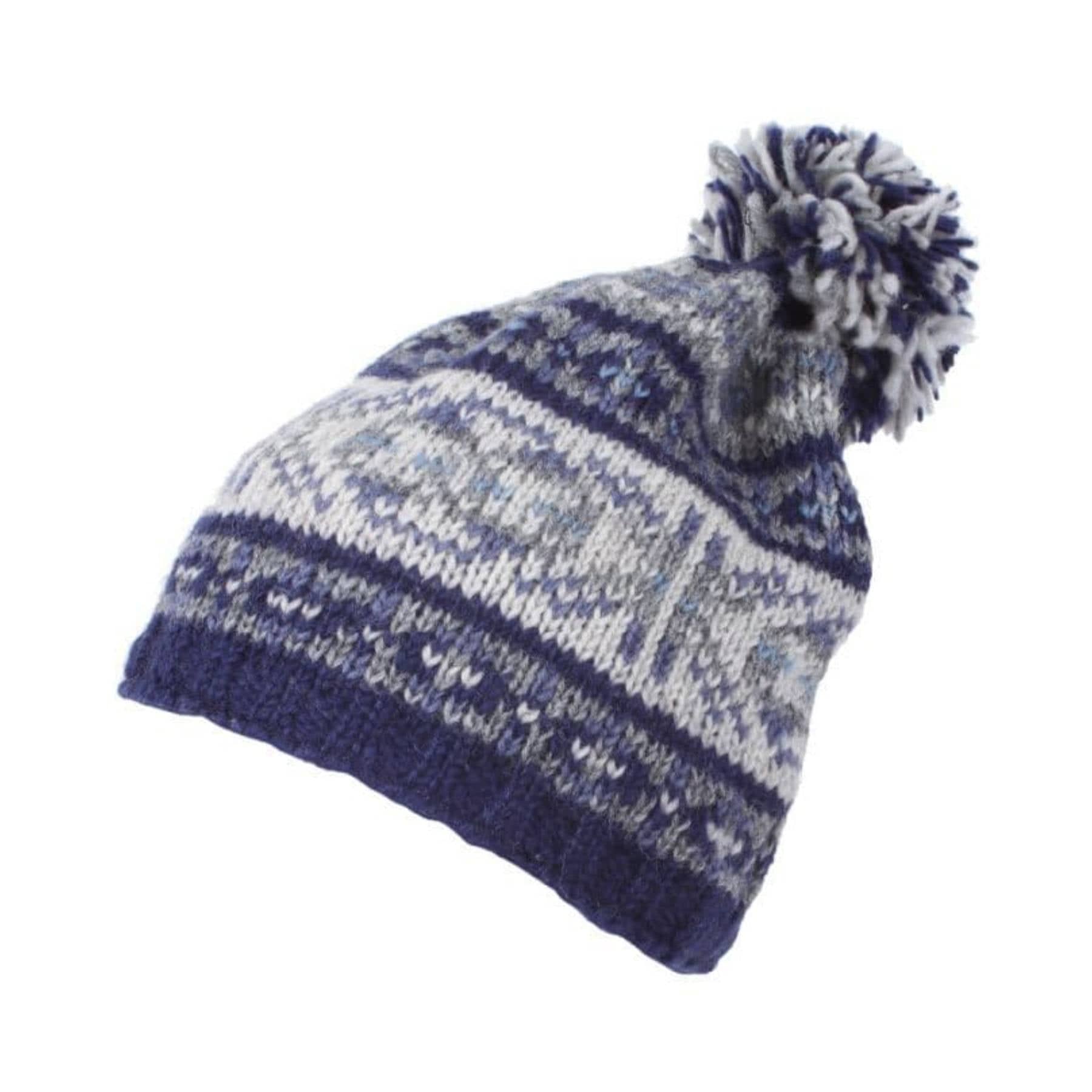 Mens stornoway bobble beanie