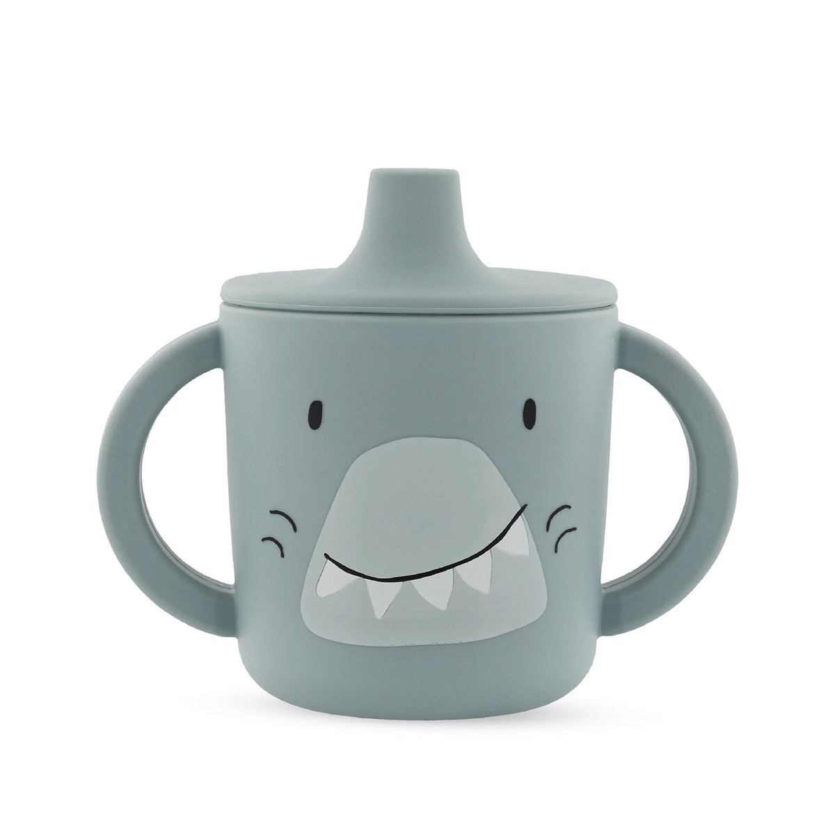 Silicone sippy cup - shark