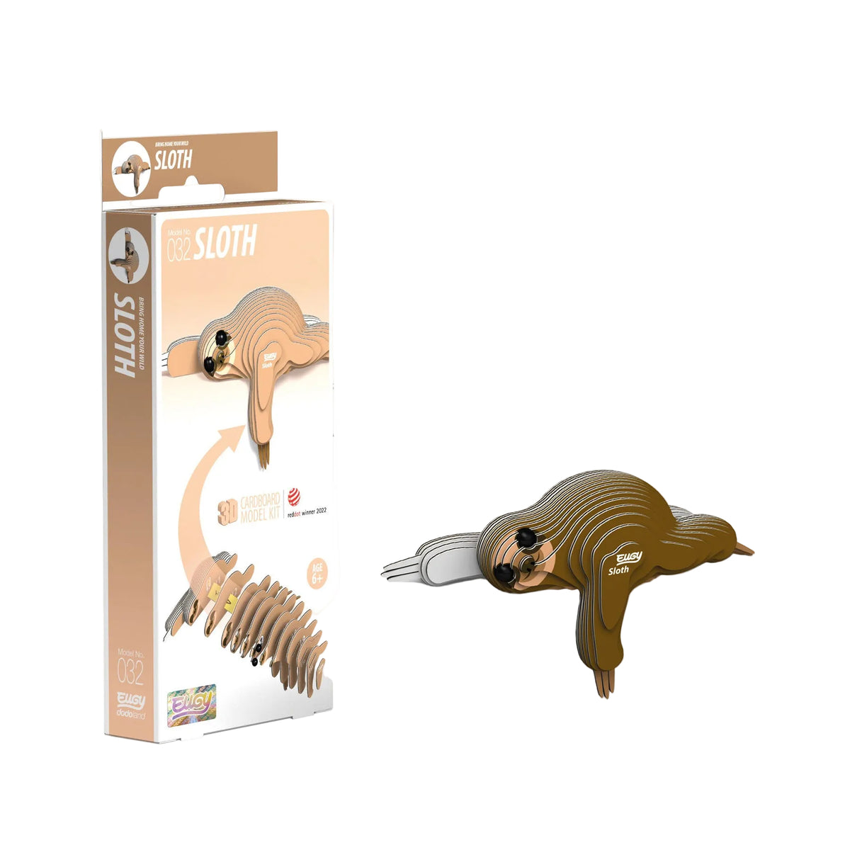 Sloth 3D model kit
