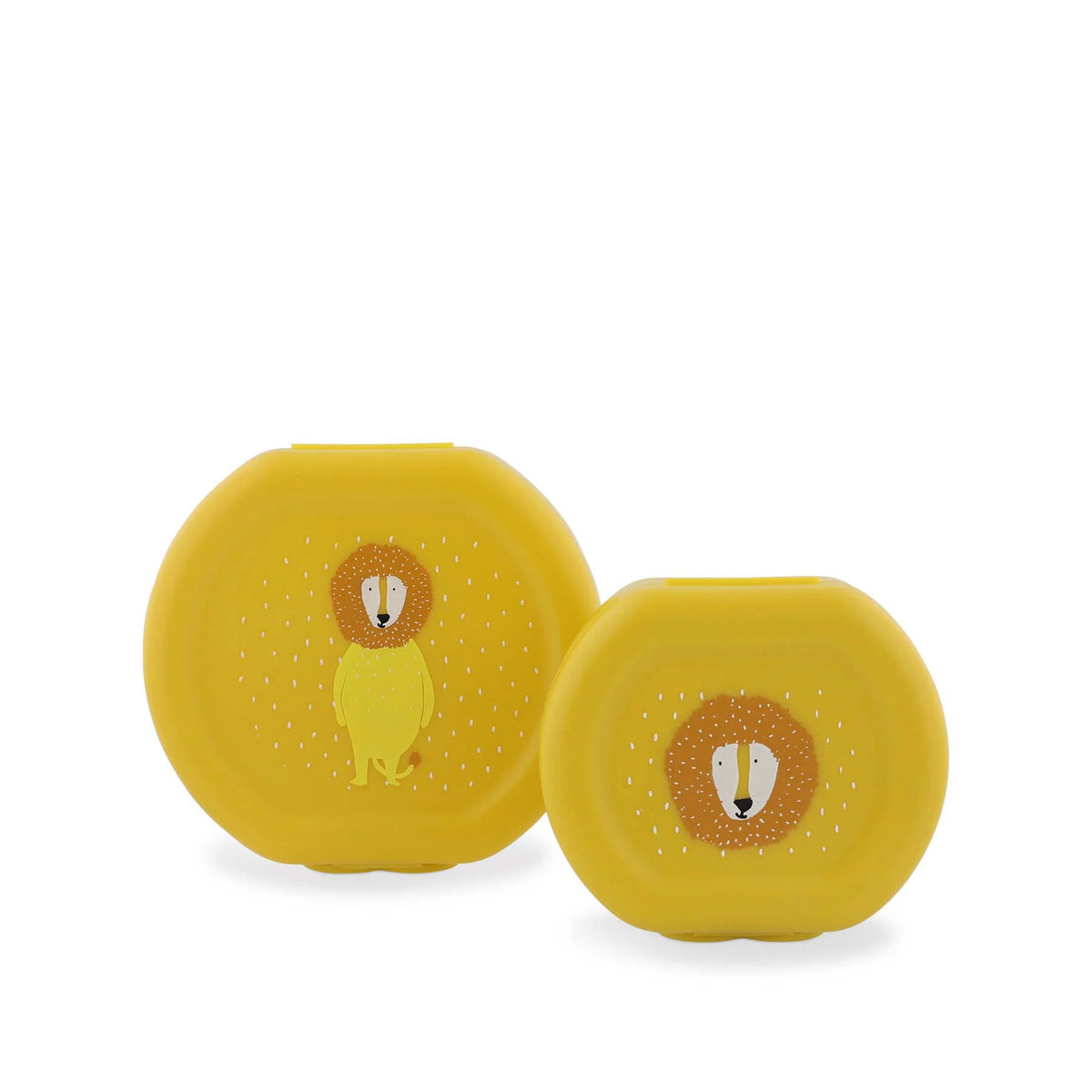 Snack box with clip (2pcs) - lion