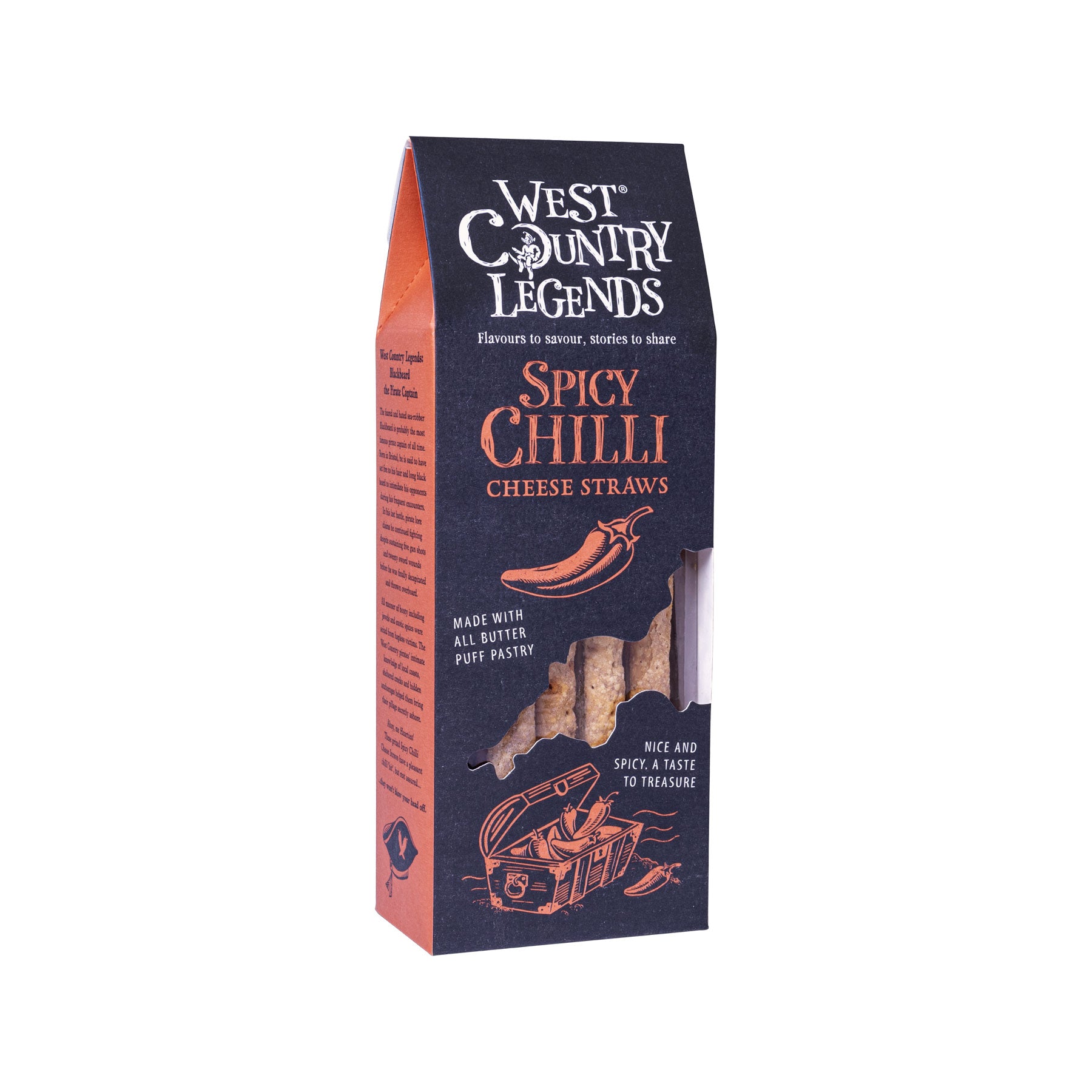 Spicy chilli cheese straws 100g
