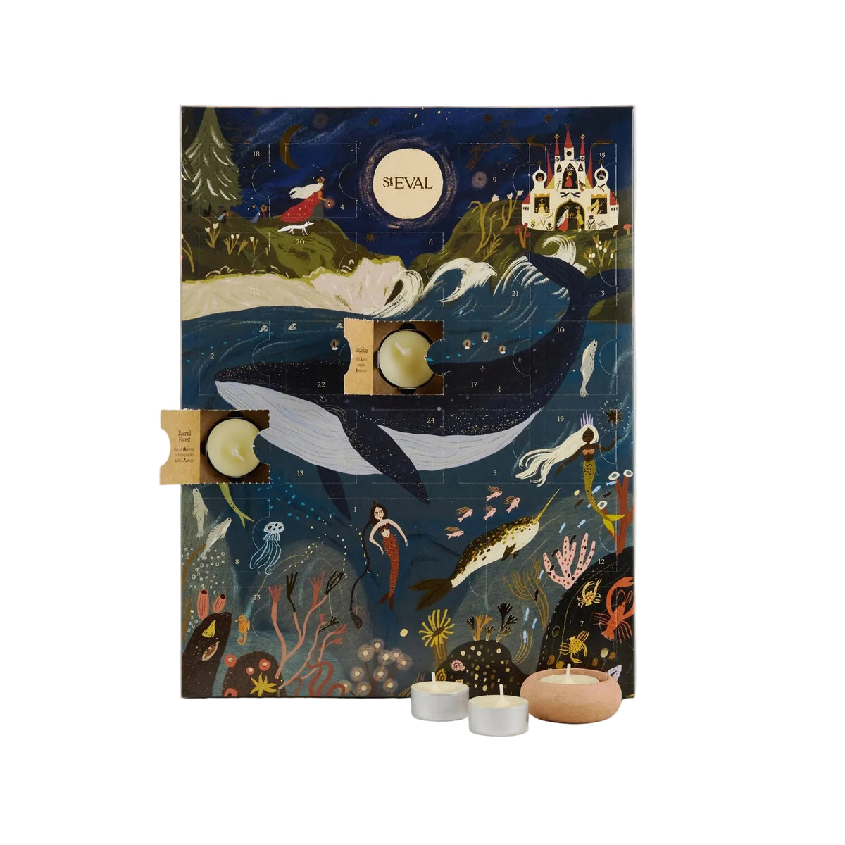Tealight advent calendar