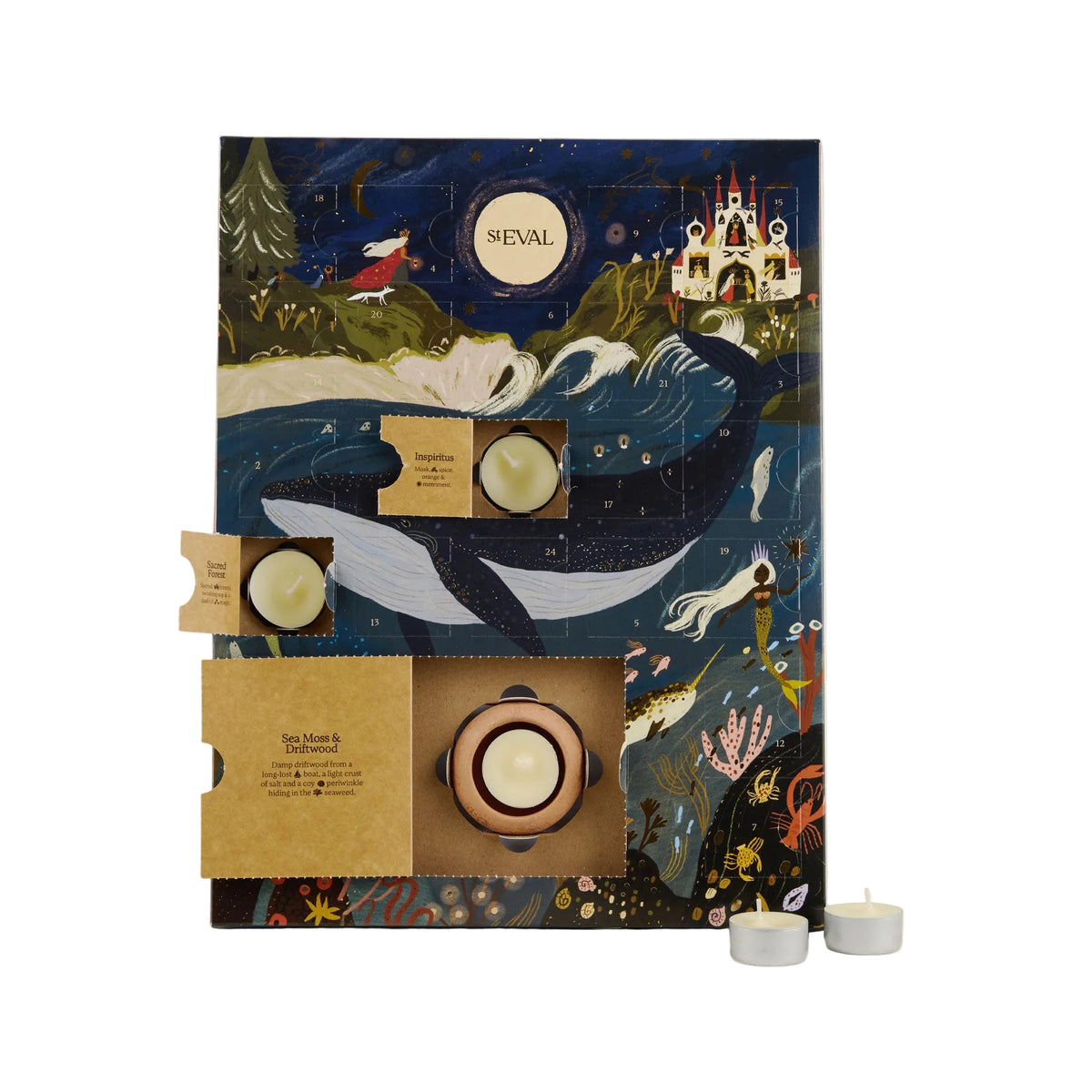 Tealight advent calendar