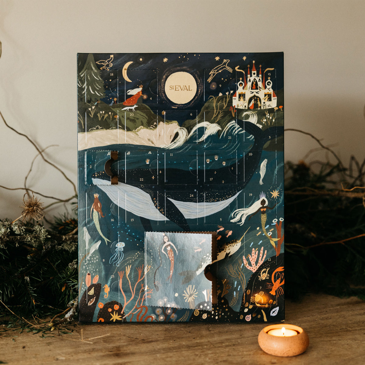 Tealight advent calendar