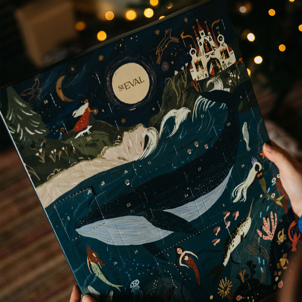 Tealight advent calendar