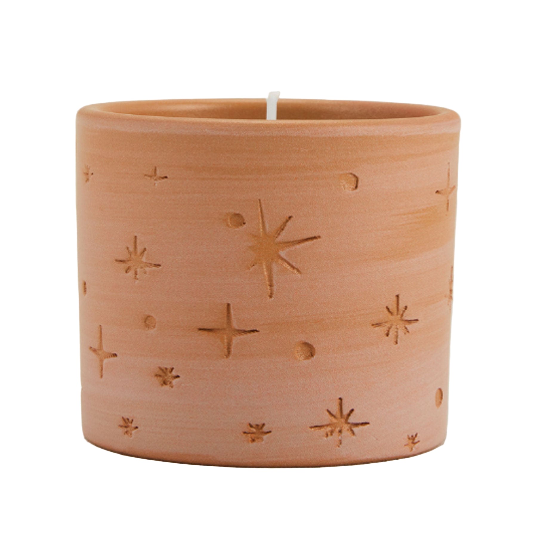 Winter thyme star gazy pot