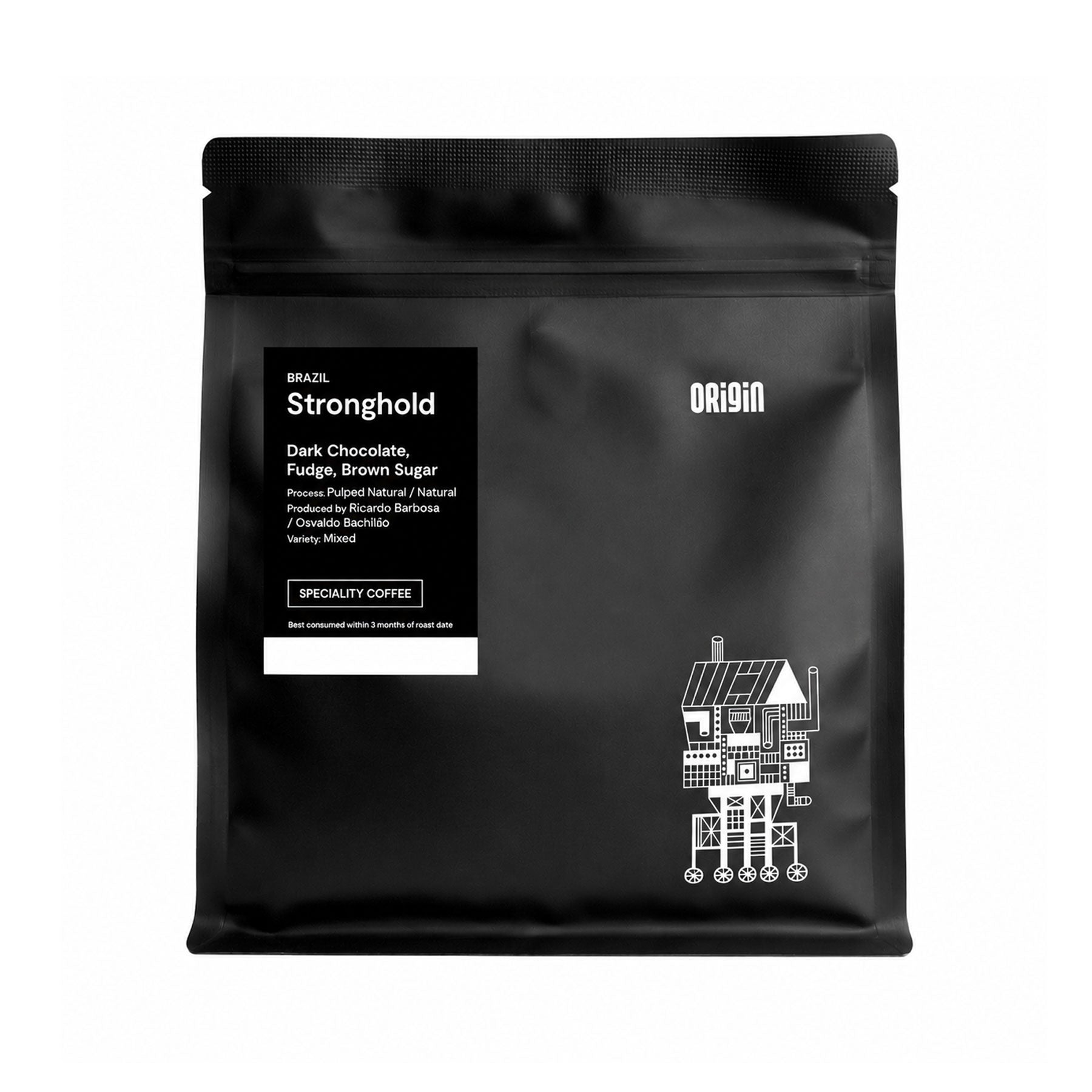 Origin Eden Project stronghold espresso coffee 250g (Ground)