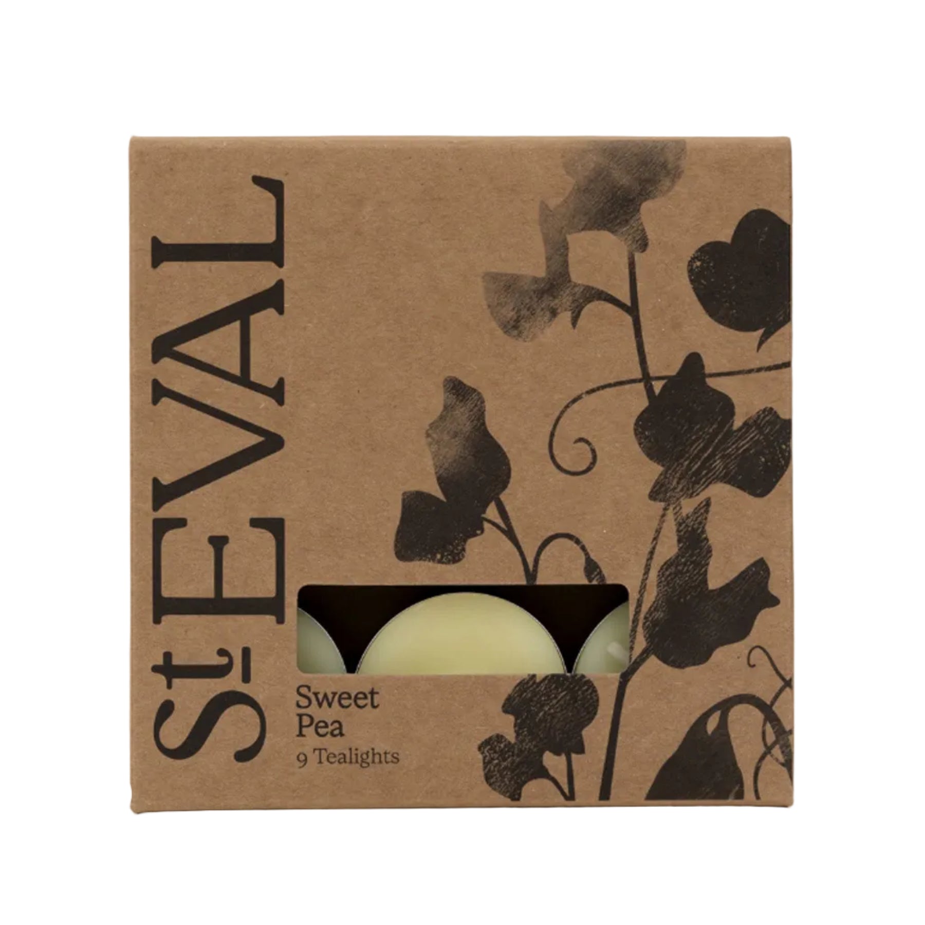 Sweet pea scented tealights