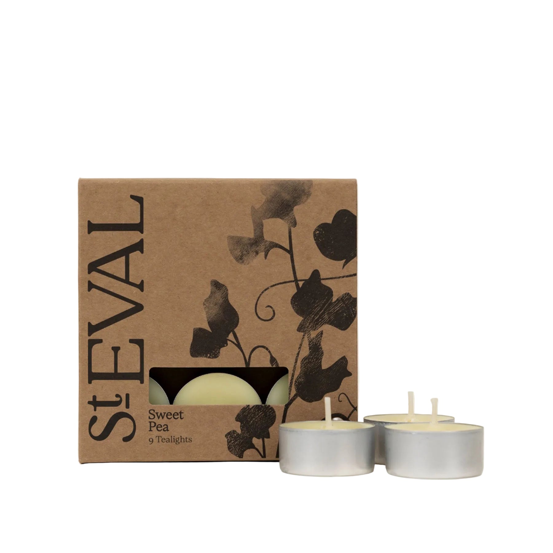 Sweet pea scented tealights