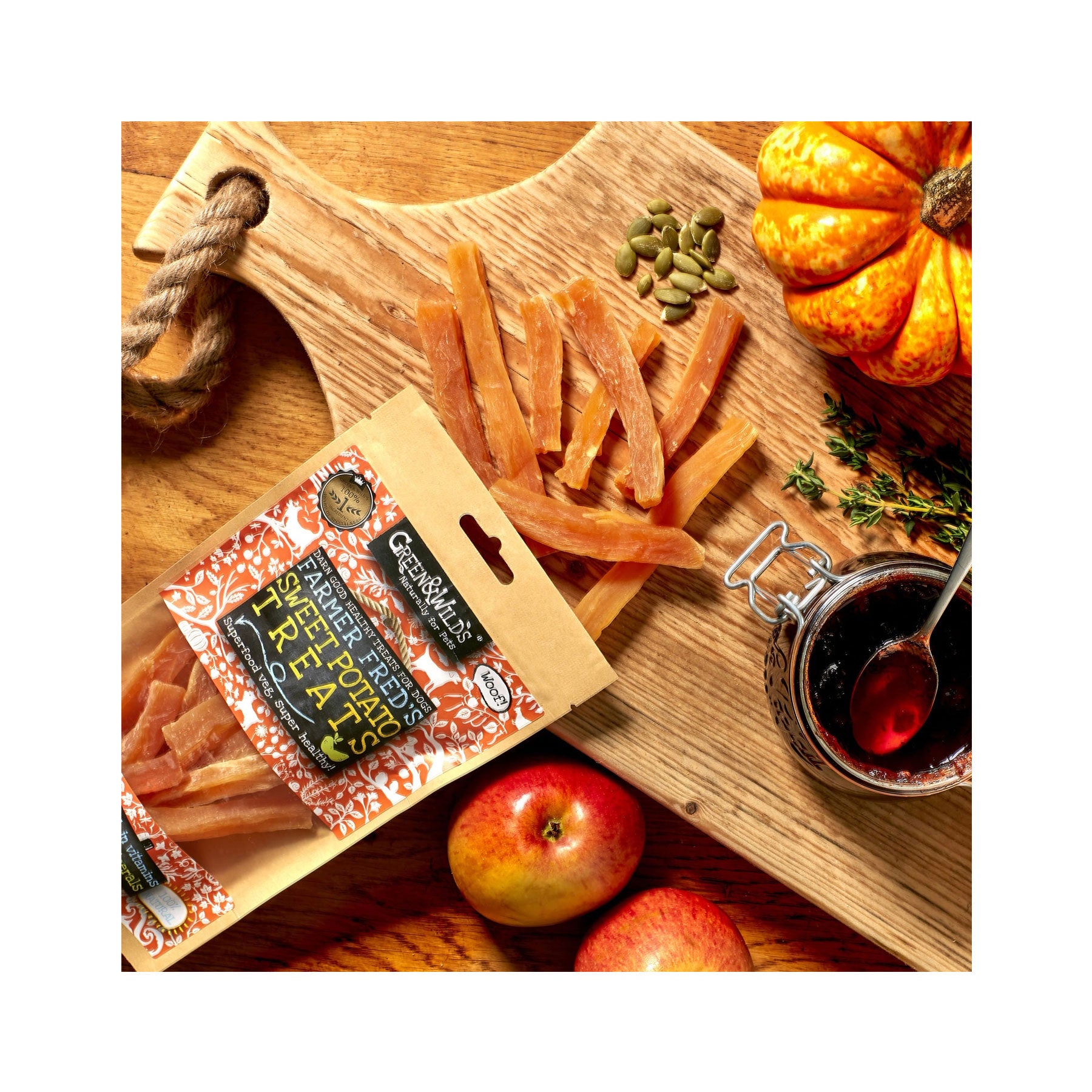 Sweet potato treats 100g