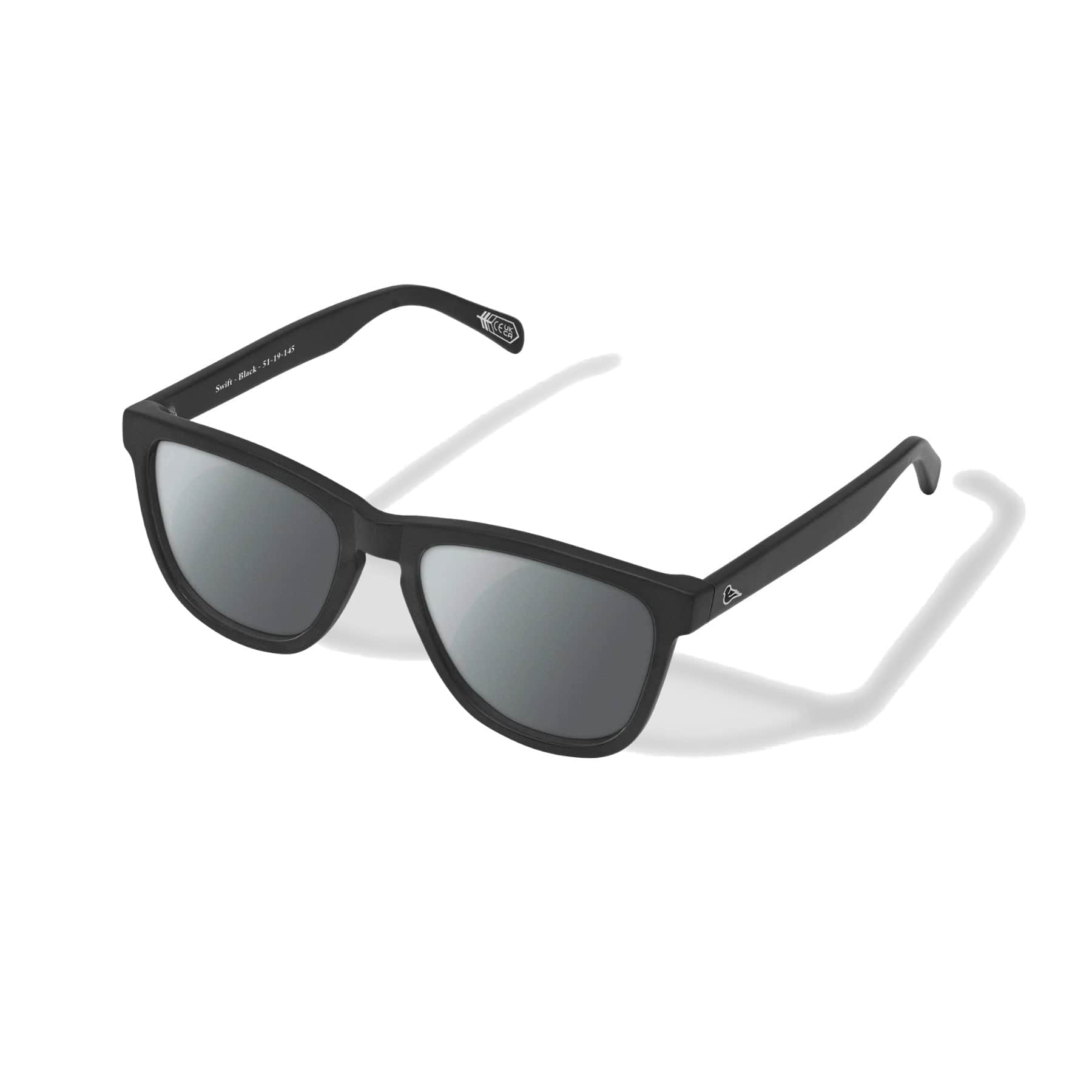 Swift silver mirror lens sunglasses