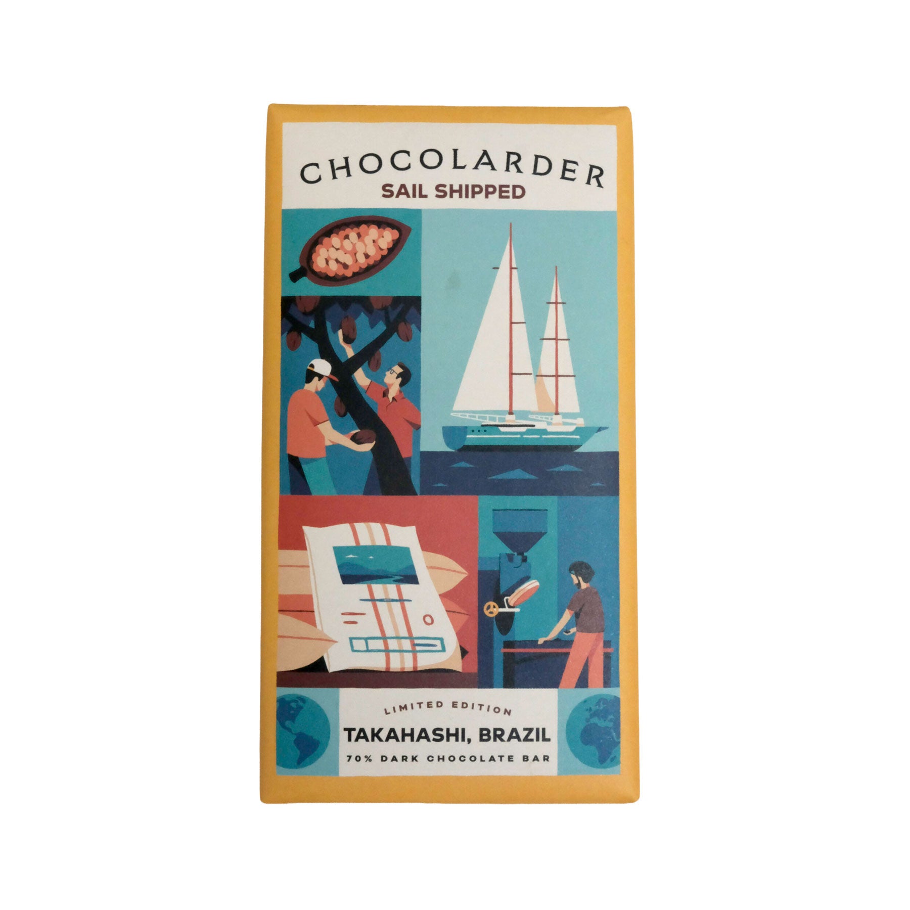 Takahashi 70% chocolate bar 70g