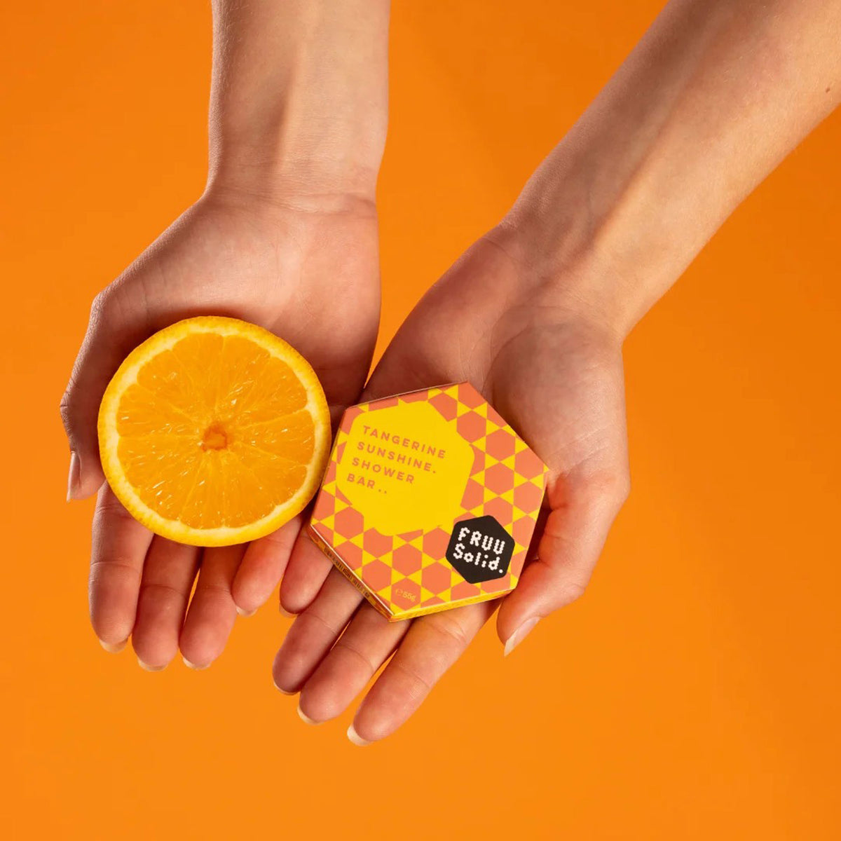 Tangerine sunshine shower bar