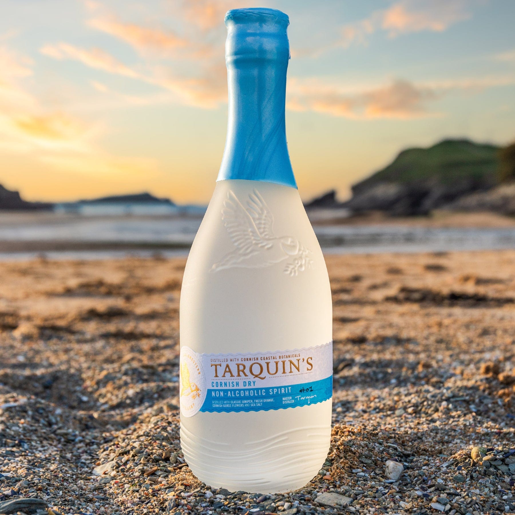 Cornish dry non-alcoholic spirit 70cl