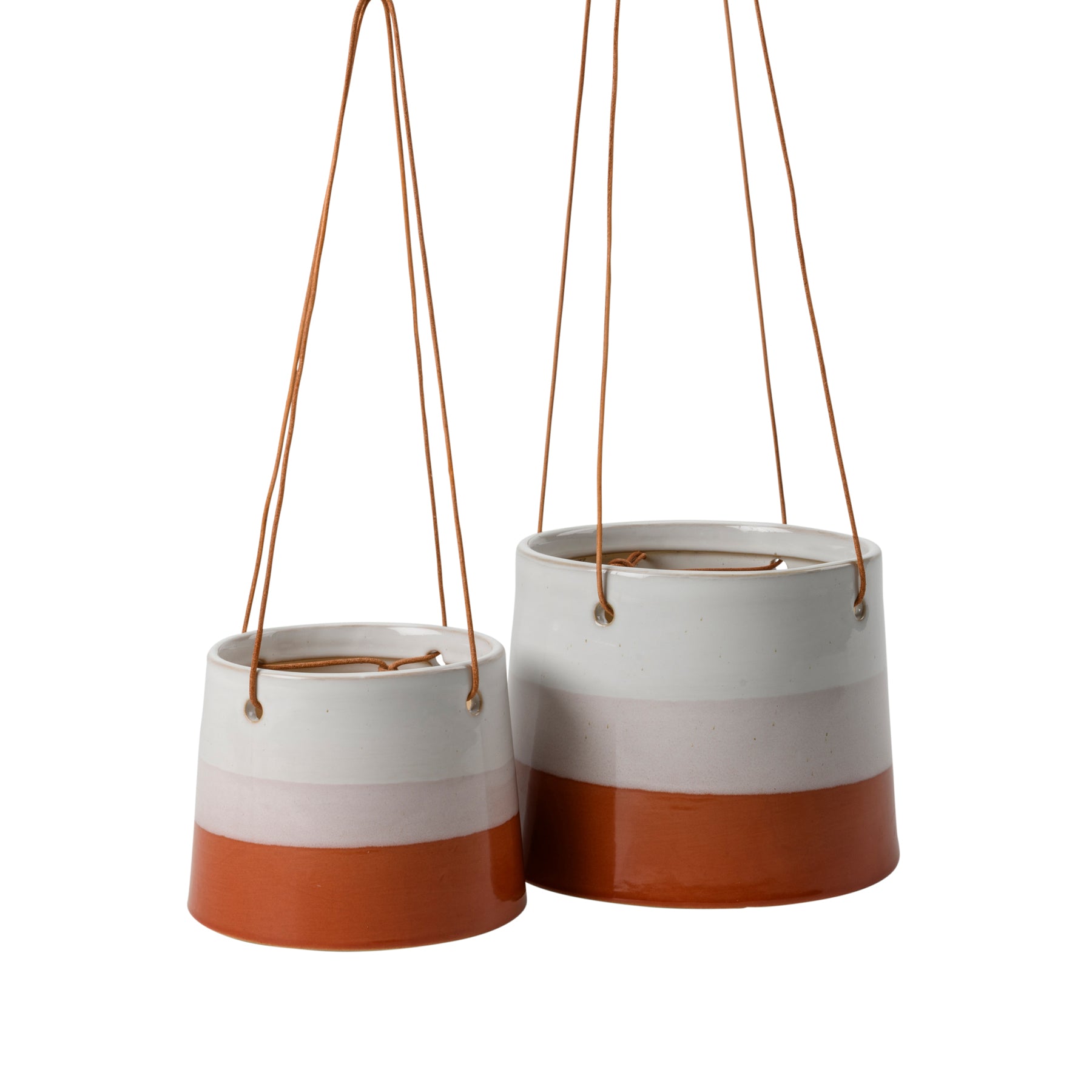 Collector hanging pot terracotta/blush