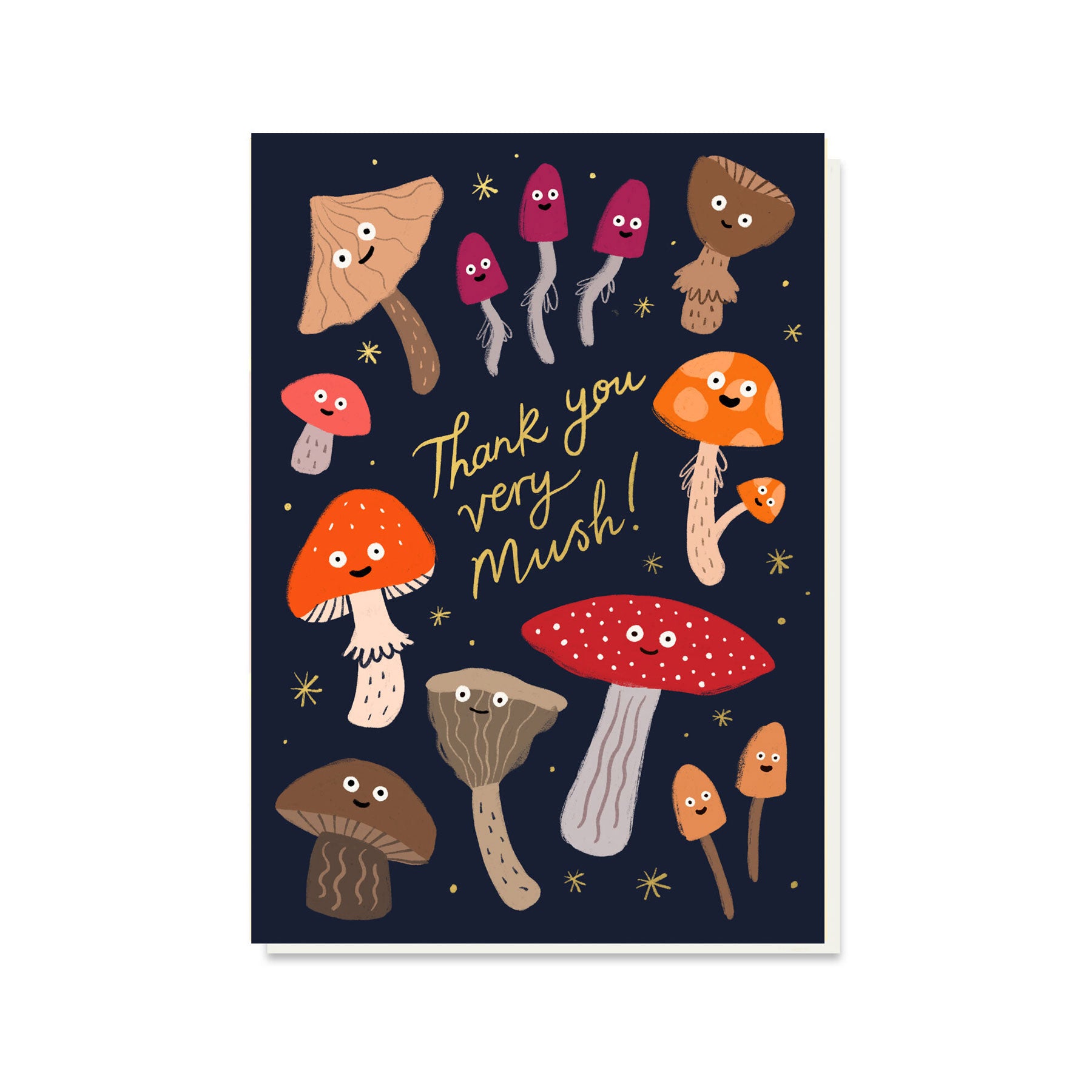 Thank you very mush greetings card