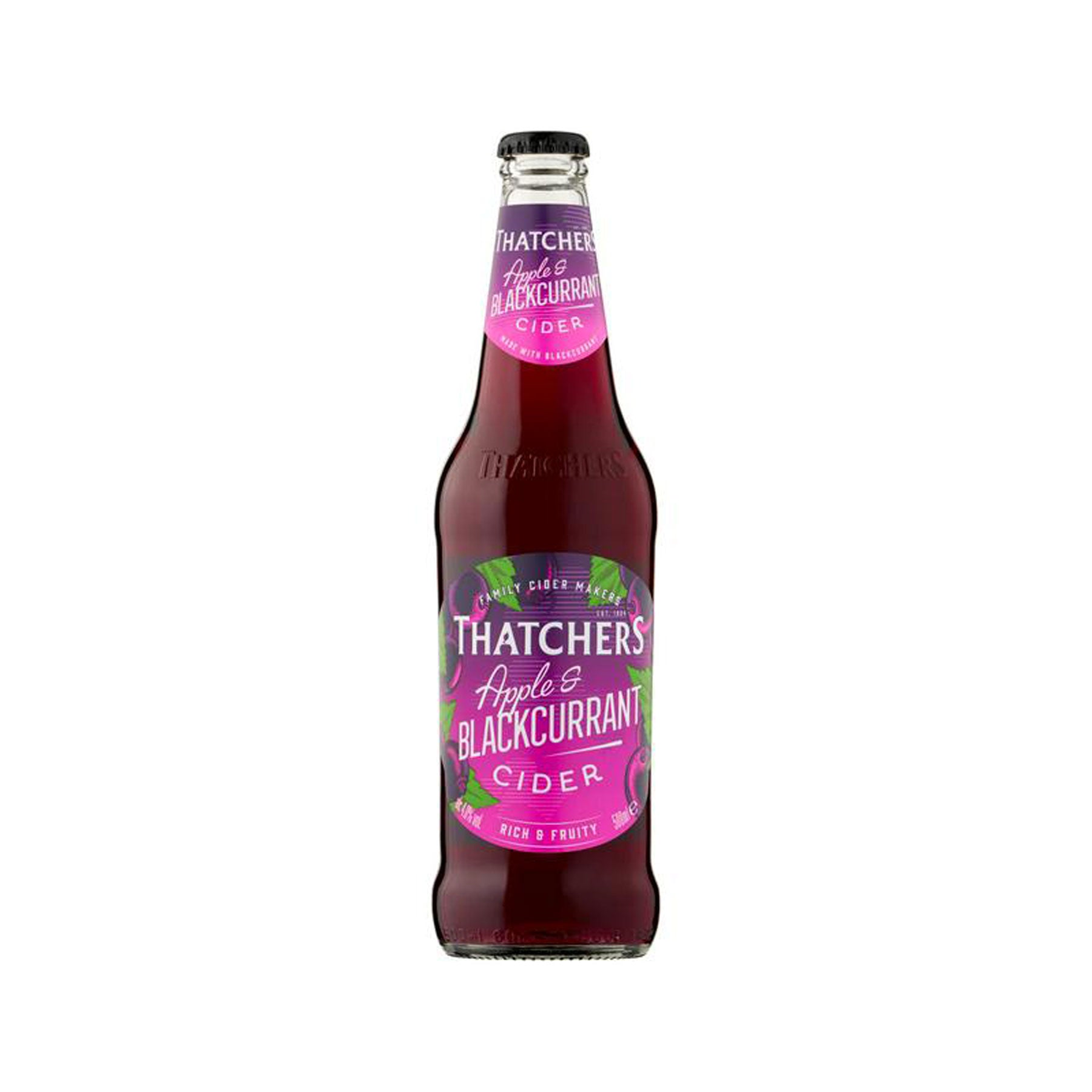 Thatchers apple & blackcurrant cider 500ml