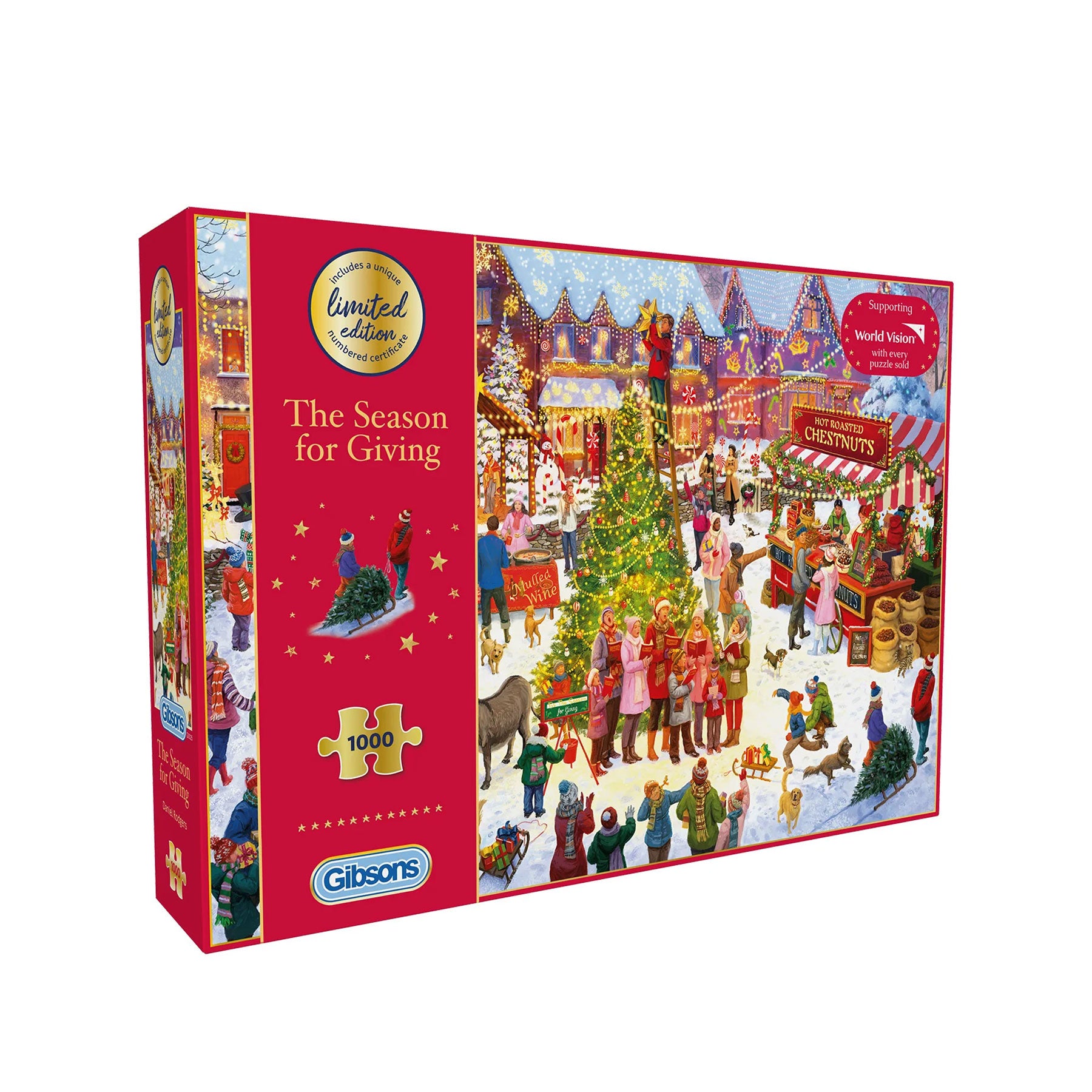 The season for giving 1000 piece jigsaw puzzle