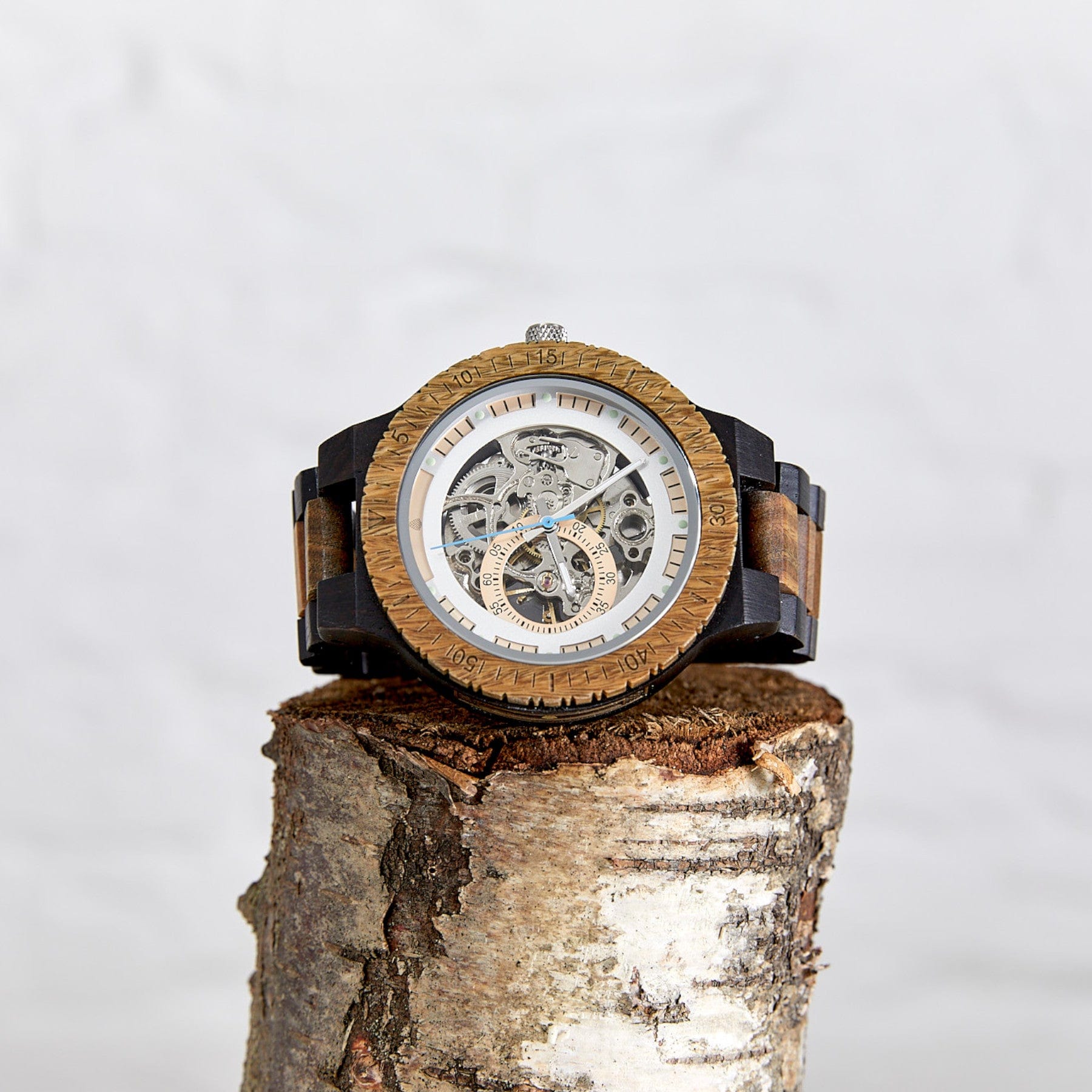 The Hemlock wood watch for men