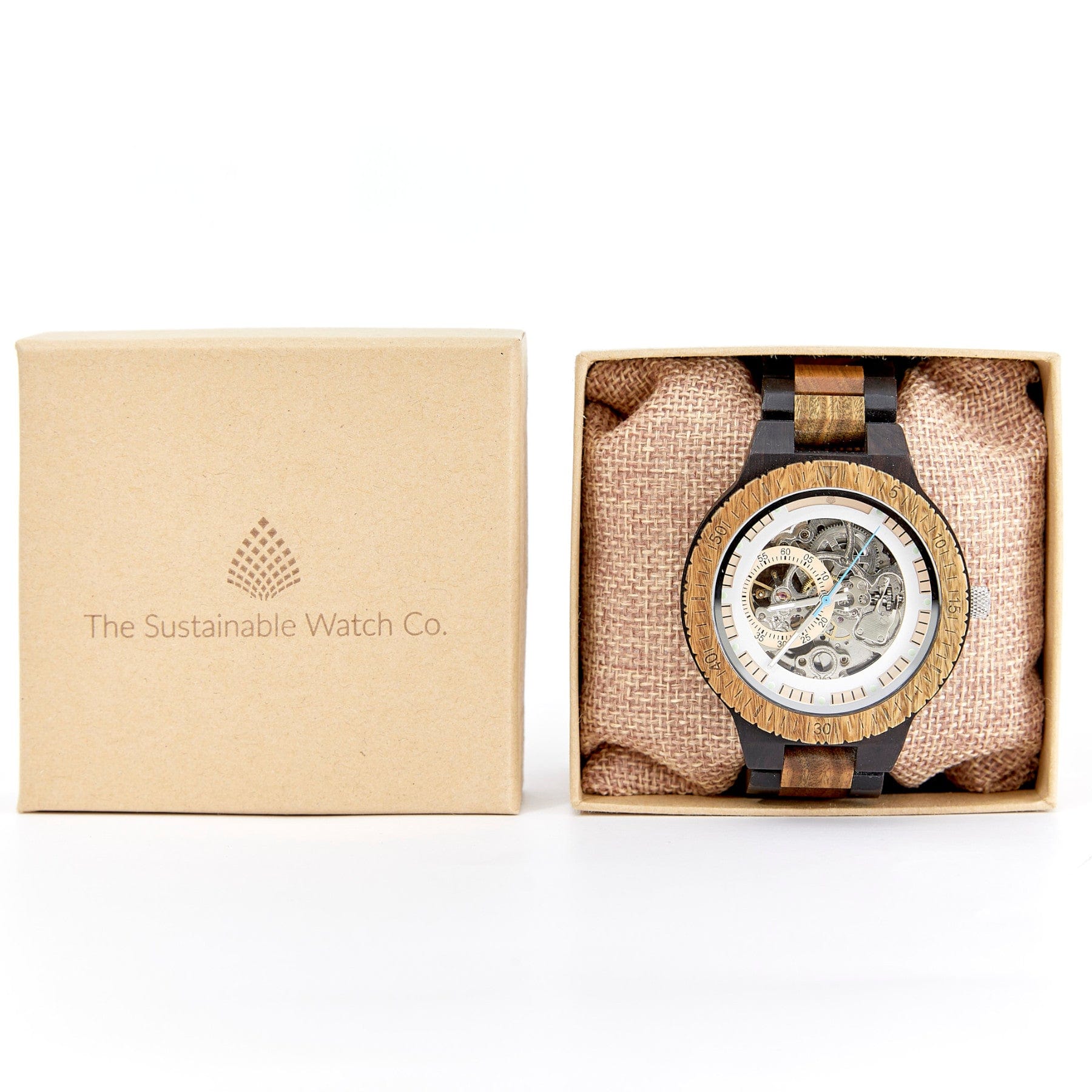 The Hemlock wood watch for men