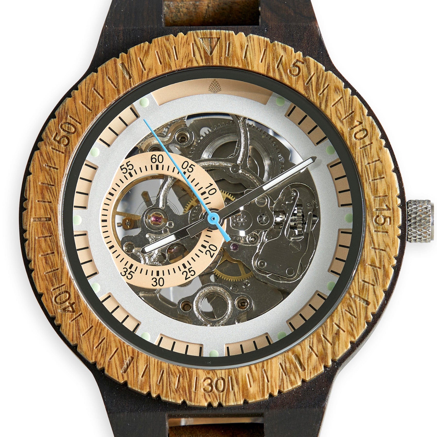 The Hemlock wood watch for men