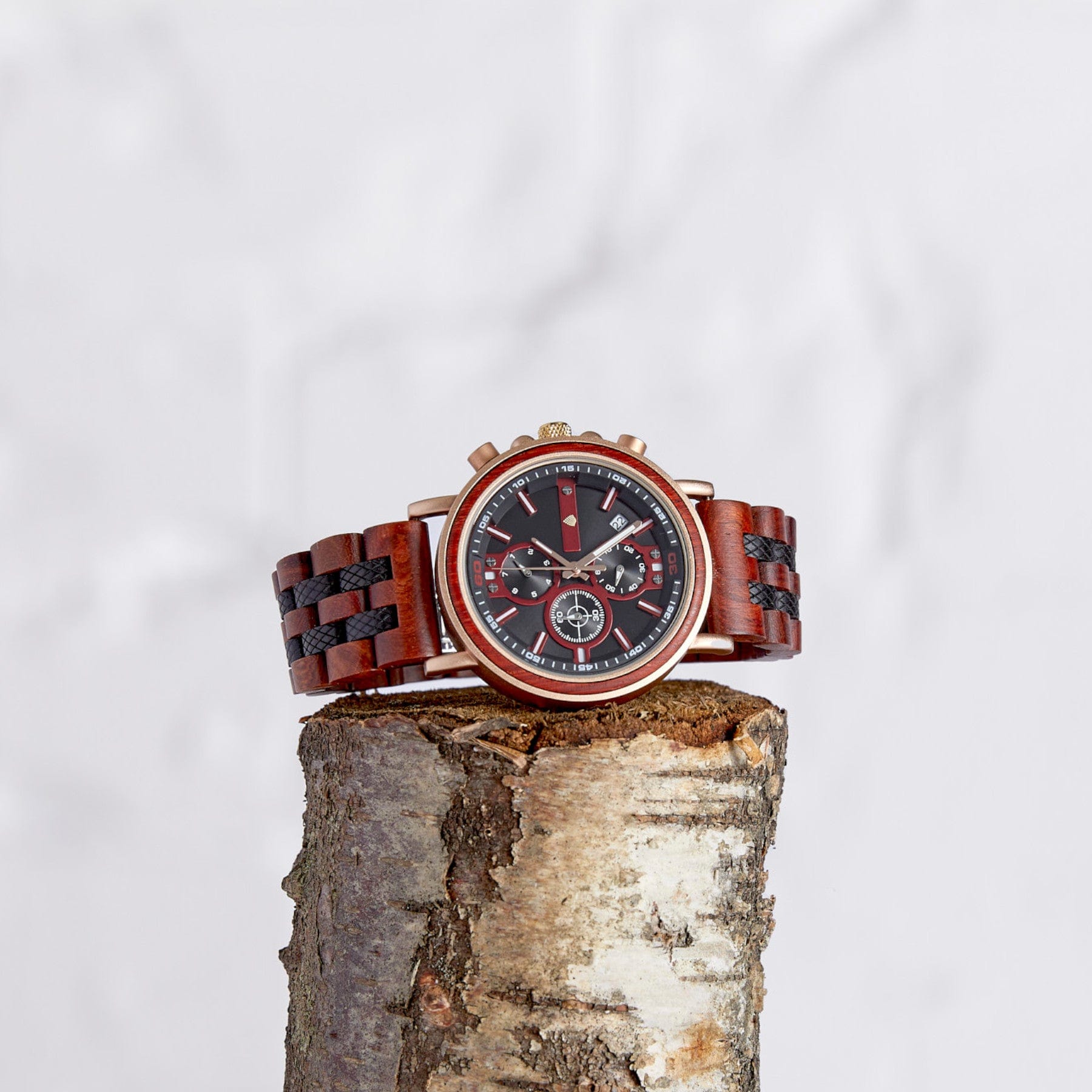 The Redwood wood watch for men