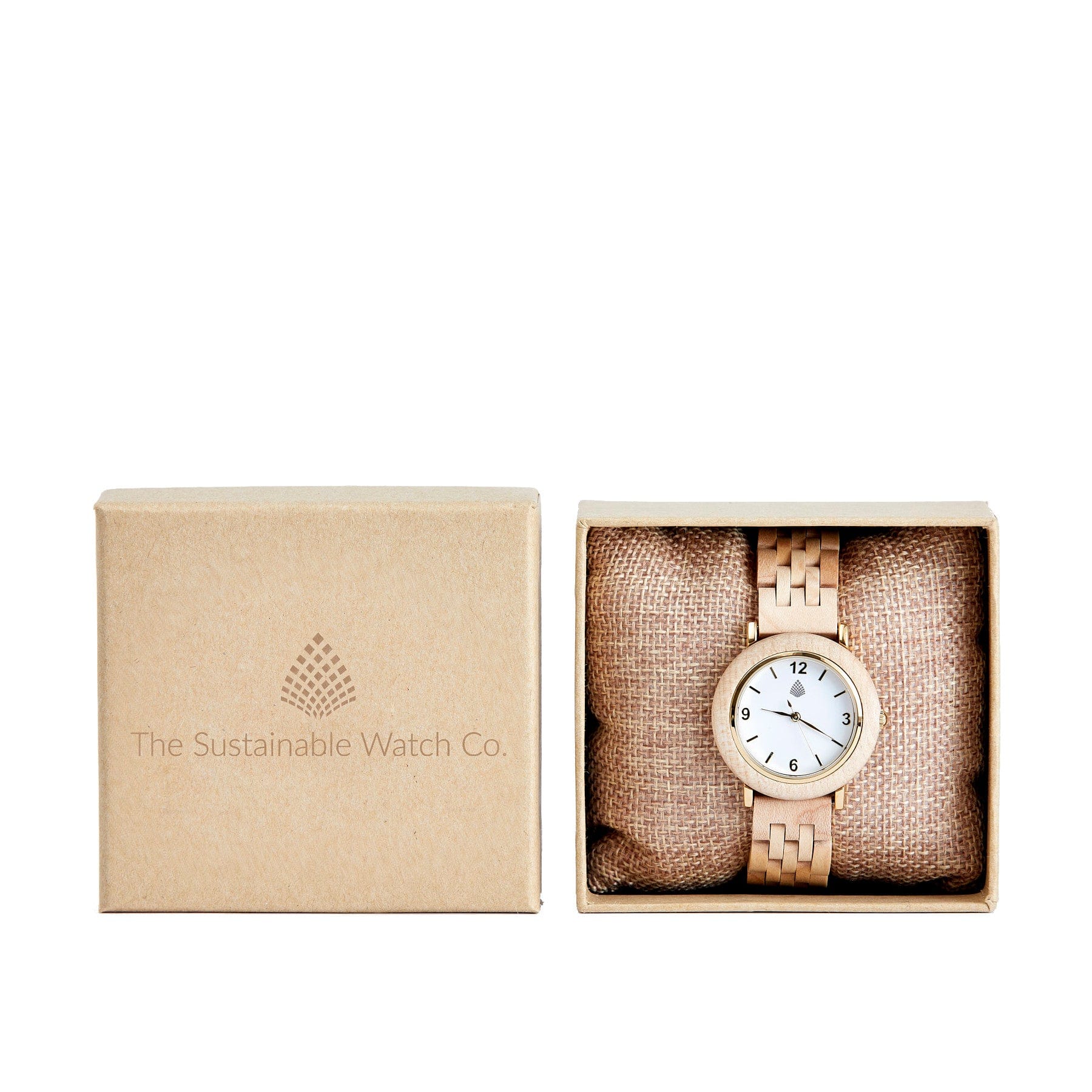 The Birch wood watch for women