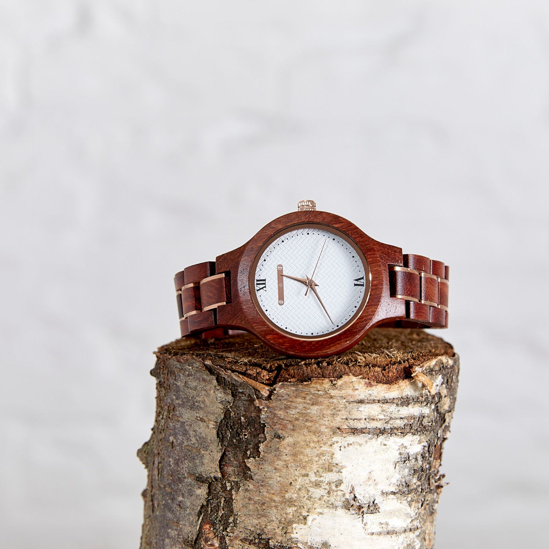 The Magnolia wood watch for women