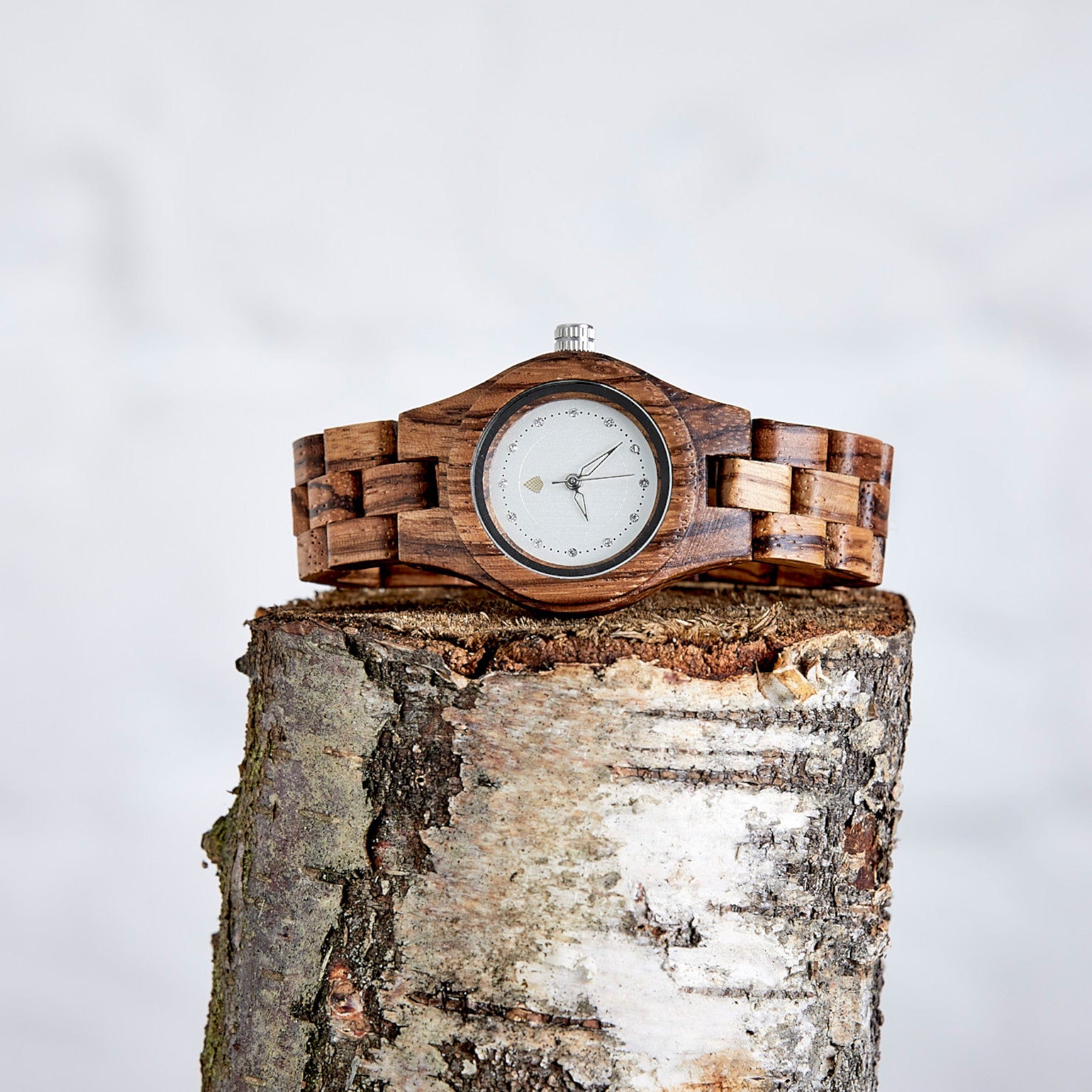 The Pine wood watch for women