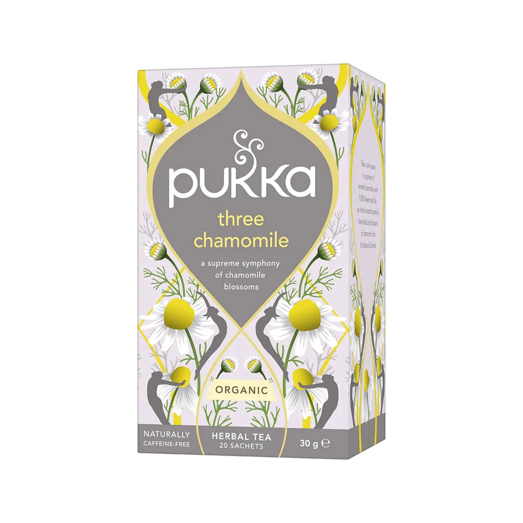 Three chamomile 20 tea bags