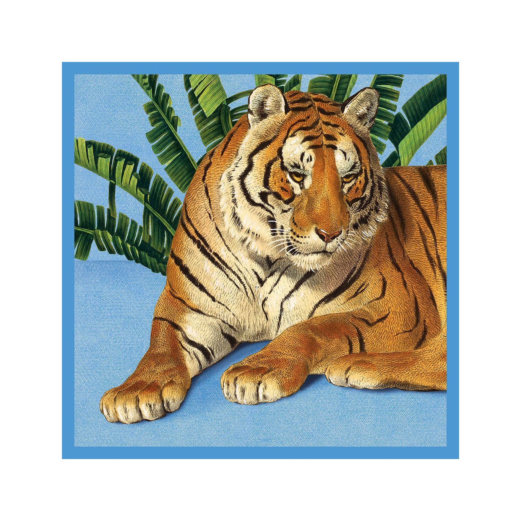Tiger greetings card