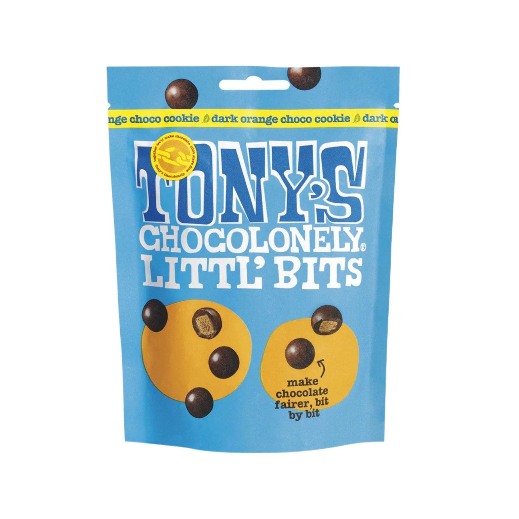 Littl' bits orange choco cookie 100g