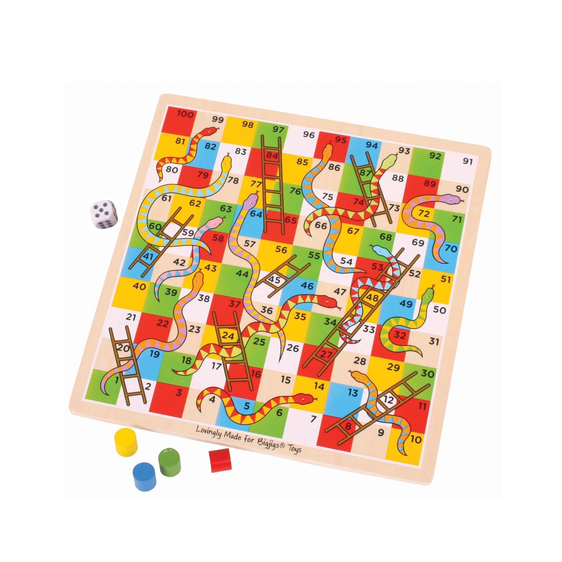 Traditional snakes & ladders